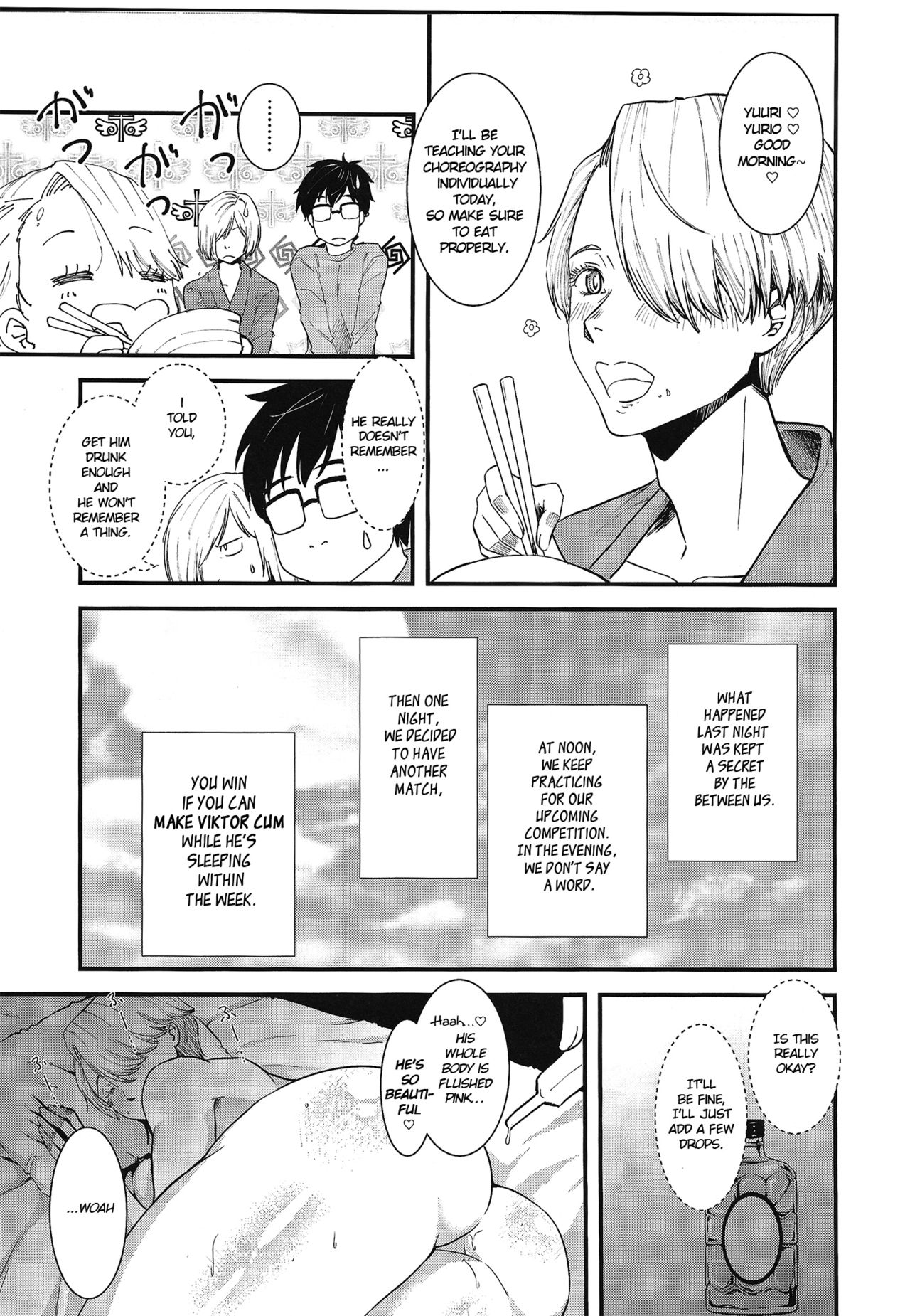 Onemuri Victor Sensei | Sleeping Viktor-sensei page 10 full