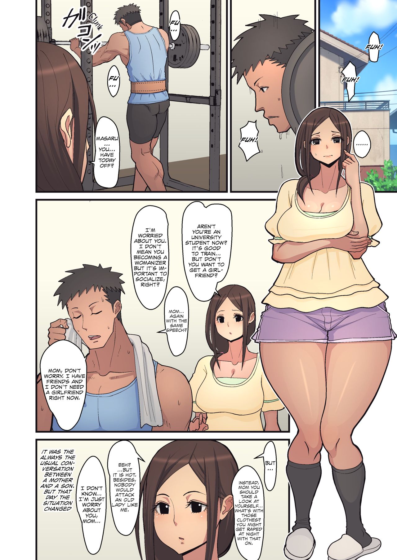 Haha kara Inbo ni Natta Wake | The Reason She Turned From a Mother to a Perverted Mother page 6 full
