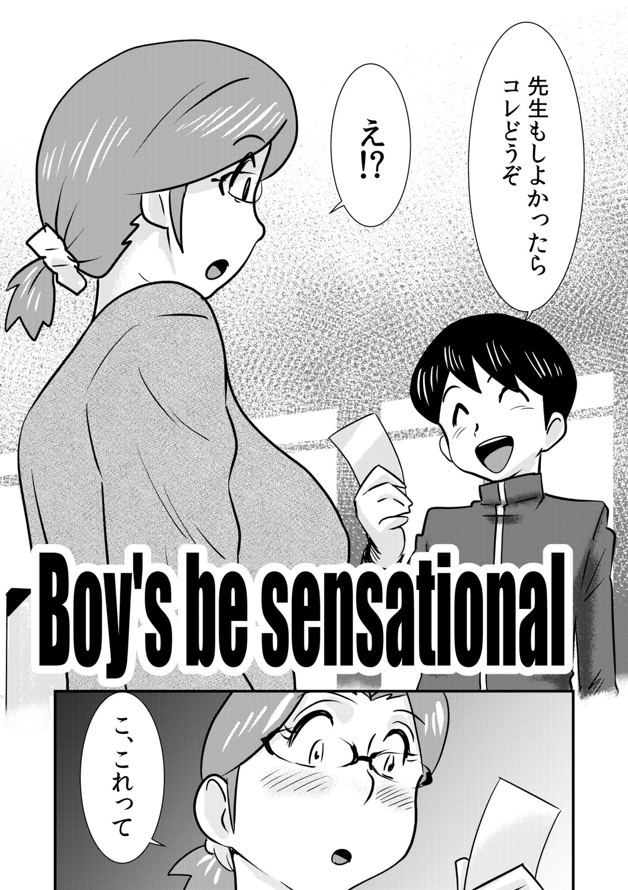 Boy's be sensational page 2 full