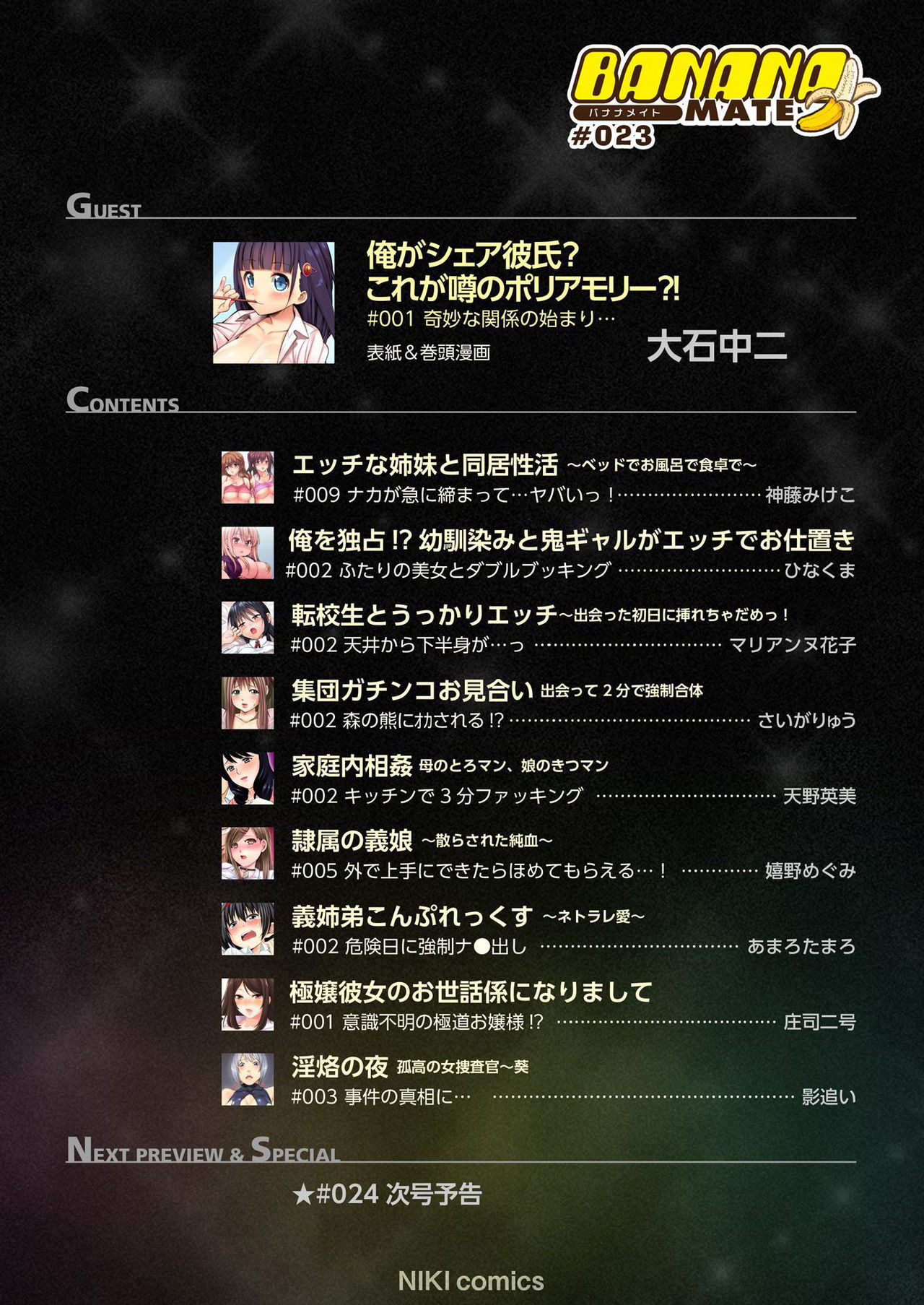 BANANAMATE Vol. 23 page 2 full