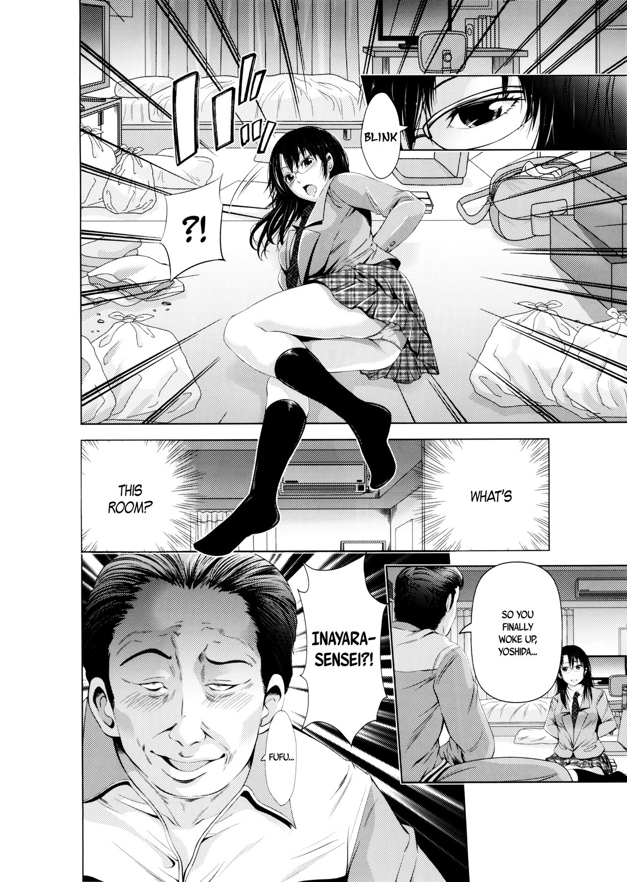 Yuutousei no Yoshida-san wa Sensei ni Kankin Sarete Nikubenki ni Narimashita. | Yoshida-San the Honor Student Gets Held Captive and Turned into a Cumdumpster by Sensei page 4 full