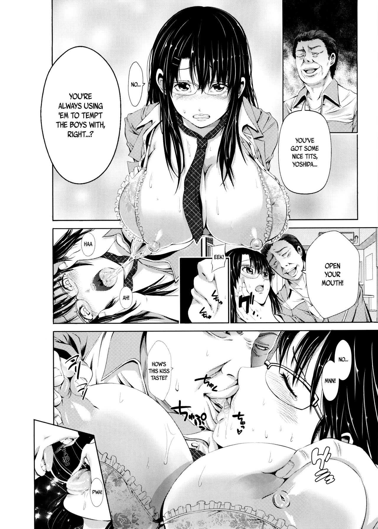 Yuutousei no Yoshida-san wa Sensei ni Kankin Sarete Nikubenki ni Narimashita. | Yoshida-San the Honor Student Gets Held Captive and Turned into a Cumdumpster by Sensei page 6 full