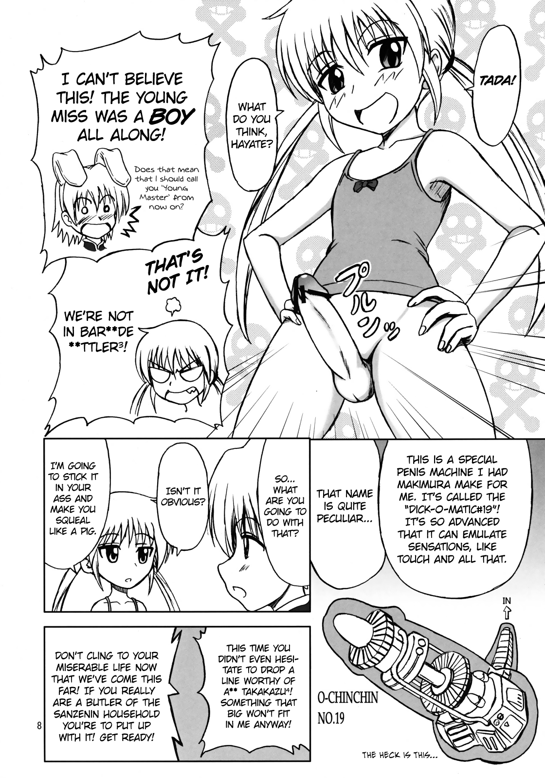 Hayate no Taihen na Soushuuhen | Hayate’s Most Risqué Compilation page 7 full