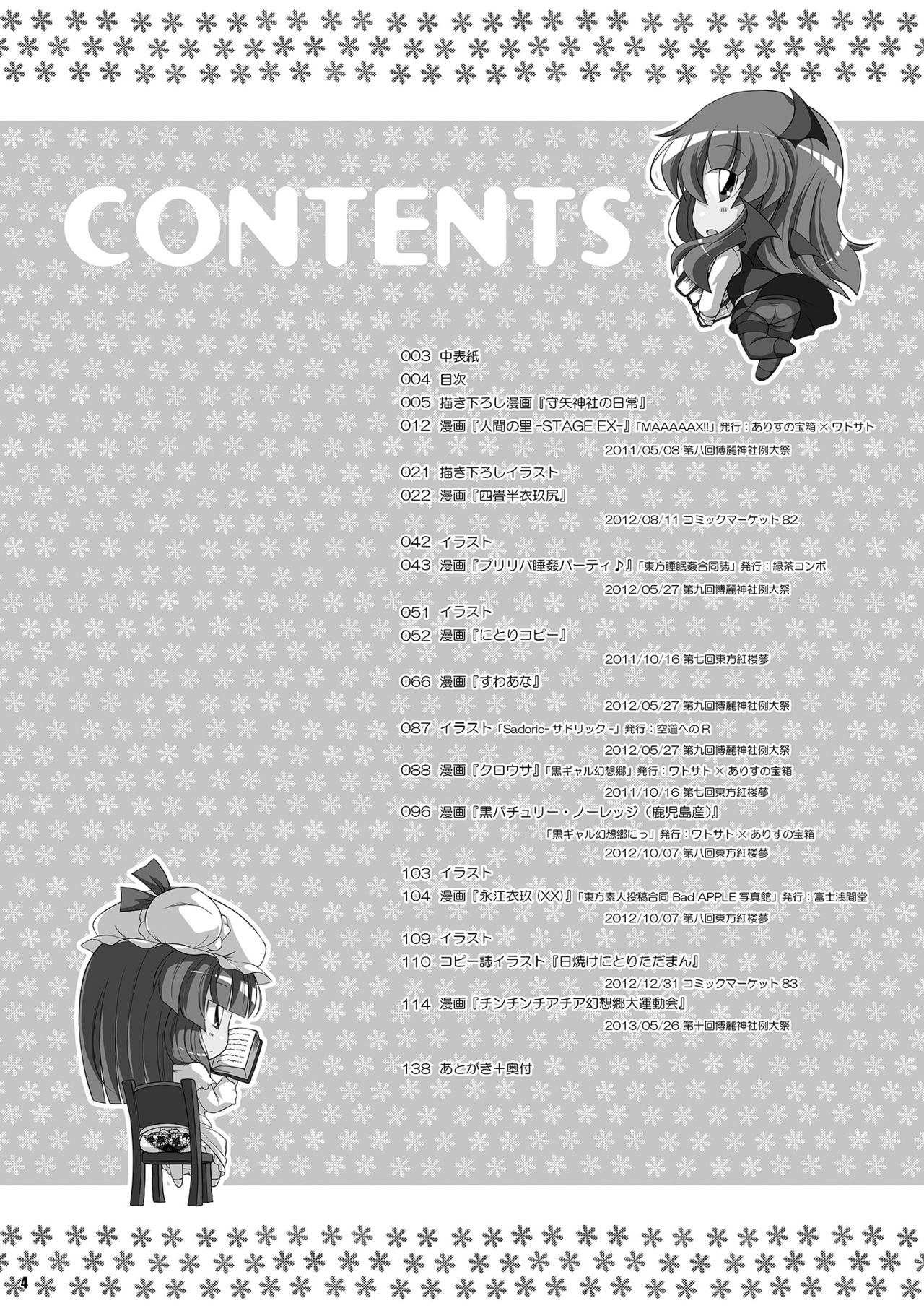 Ketsu Darake Touhou Soushuuhen Series 2 page 4 full