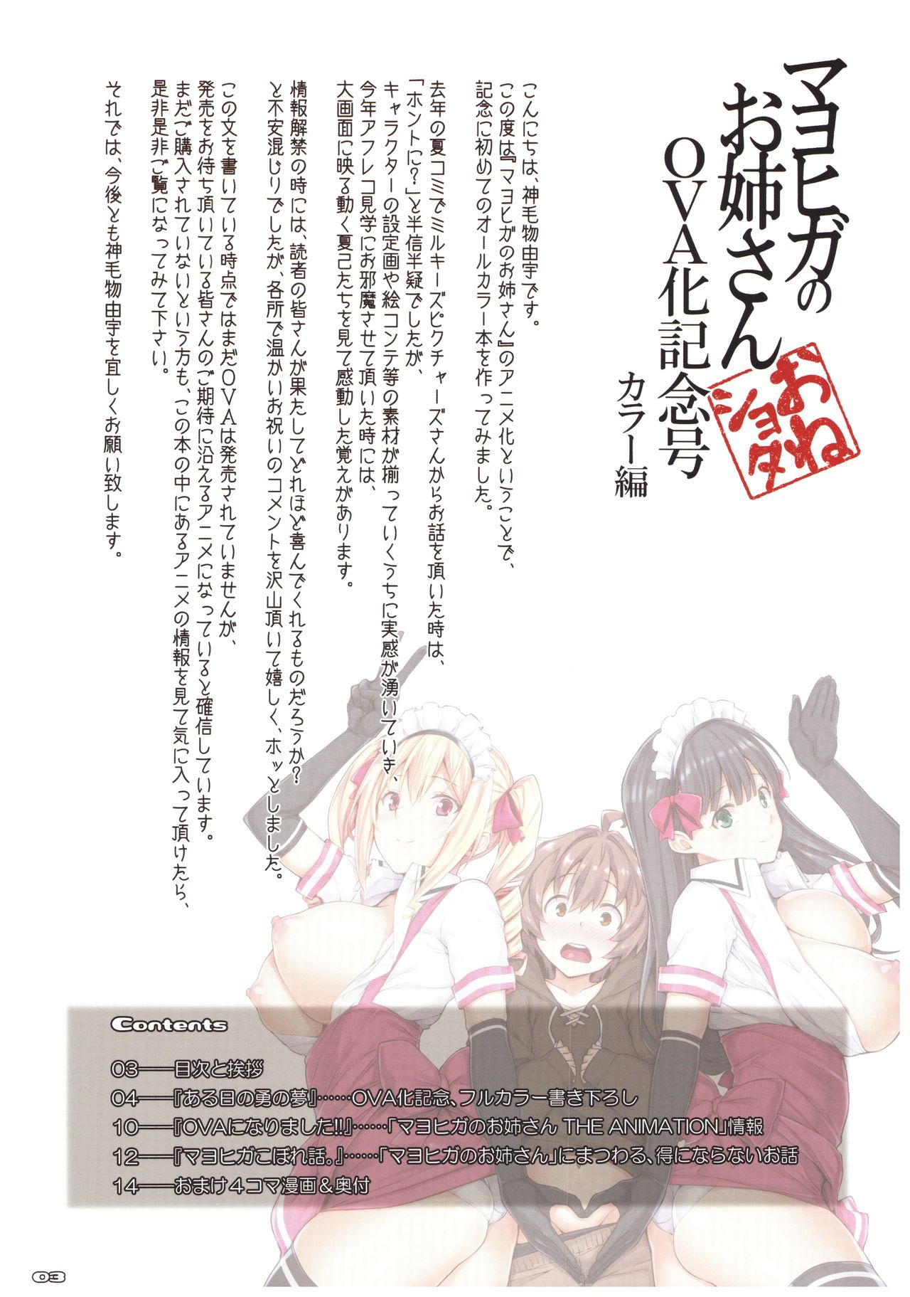 Mayoiga no Onee-san OVA-ka Kinengou Color Hen page 3 full