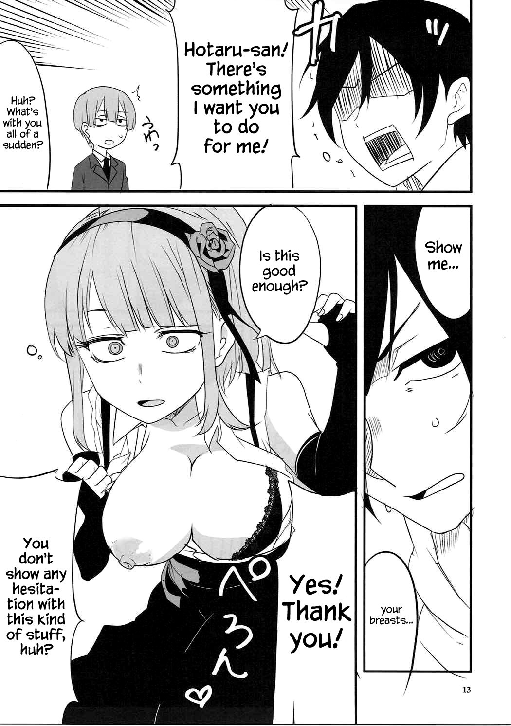 Dagashi Chichi VS Tekoki Senpai page 10 full