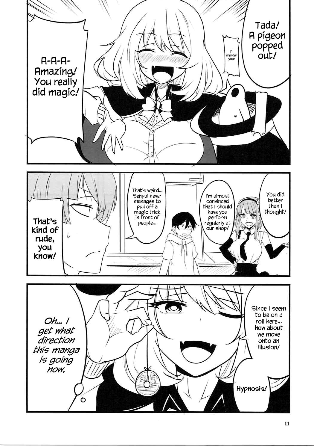 Dagashi Chichi VS Tekoki Senpai page 8 full