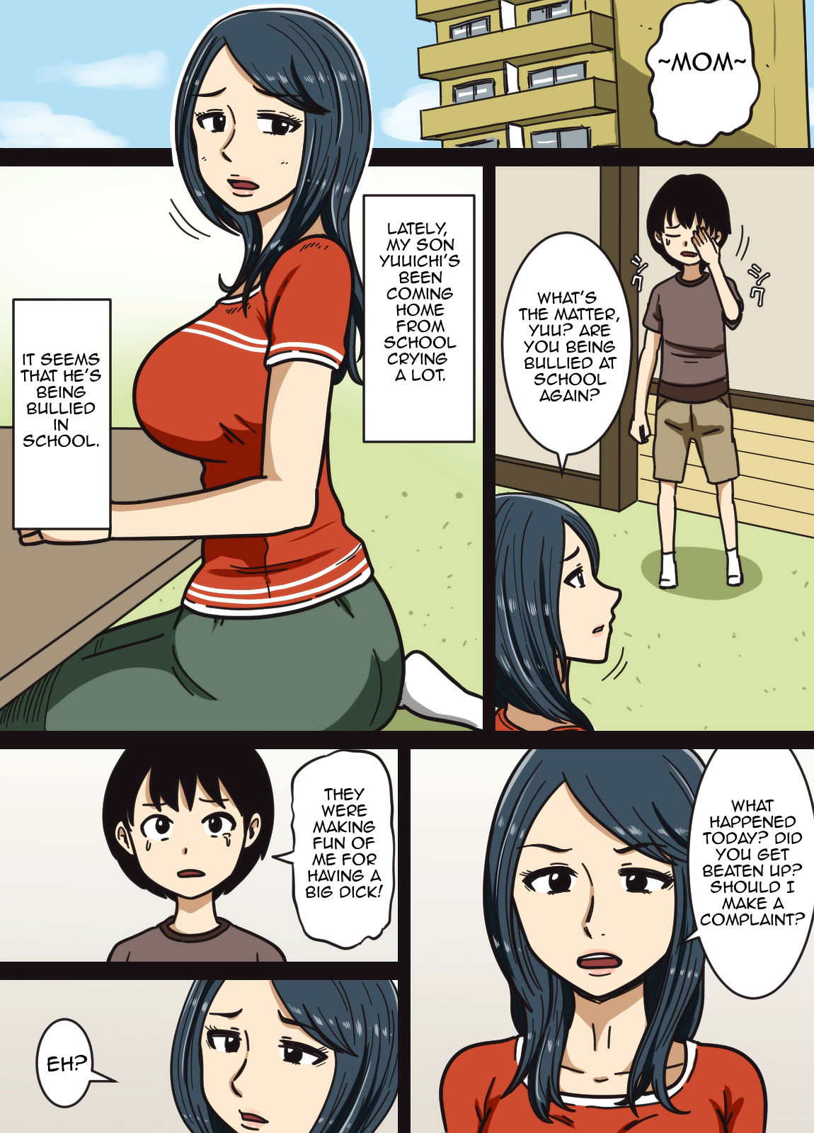 Musuko no Musuko ga Dekai | My Son's Dick is Big page 2 full