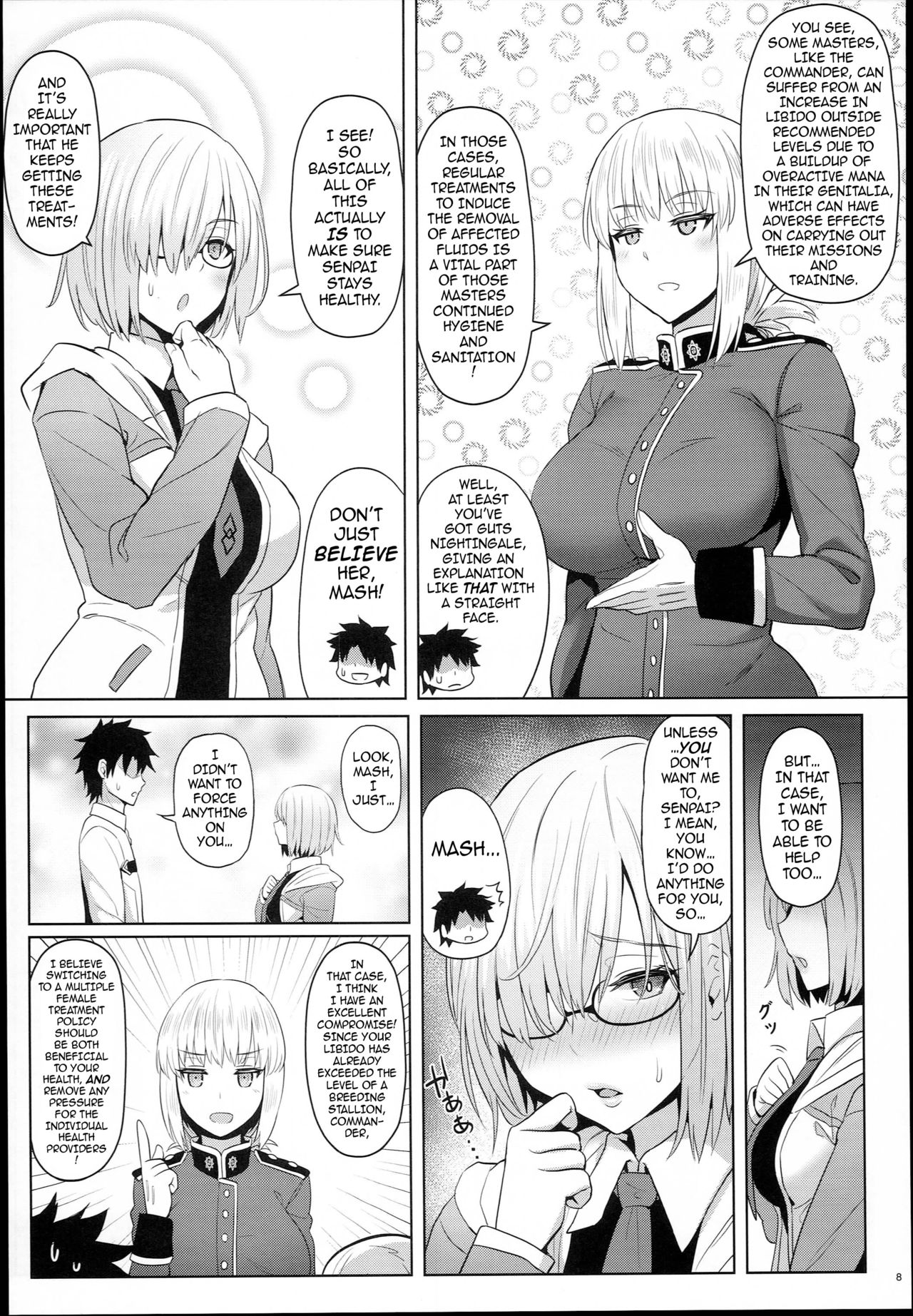 Kouhai no Amai Ryouhou | My Junior’s Lovey-Dovey Treatment page 7 full