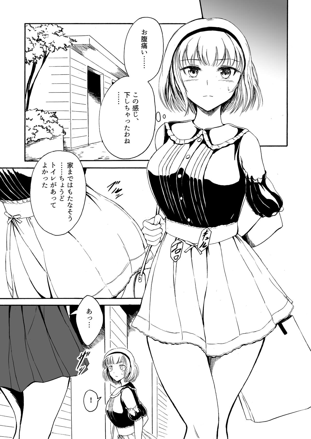 Haisetsu Shoujo 12 Kanojo no Kinkyu Hinan-jutsu page 3 full