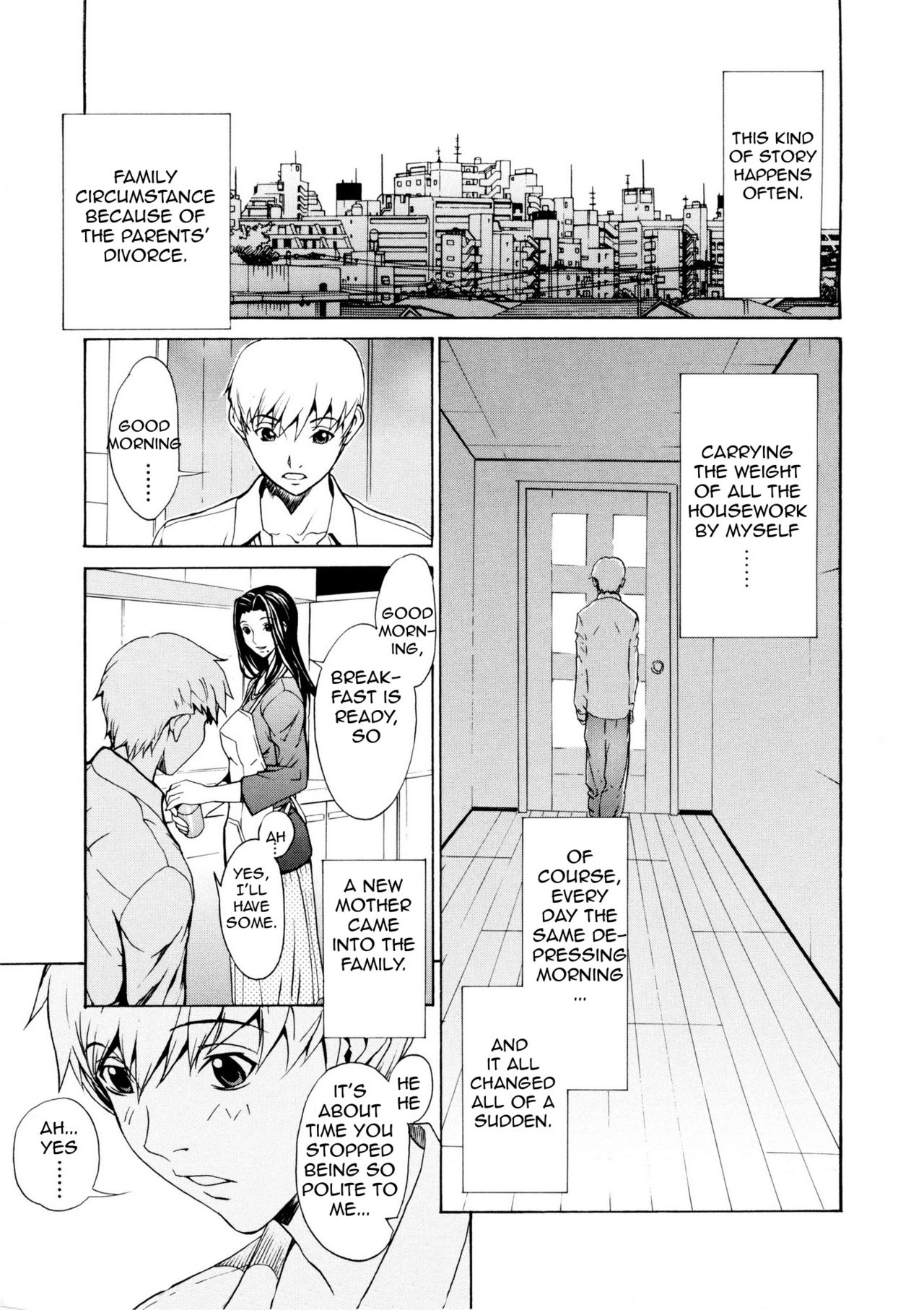 Bijin na Haha to Tsuyoki na Classmate | Beautiful Step-mother and Self-assured Classmate page 8 full