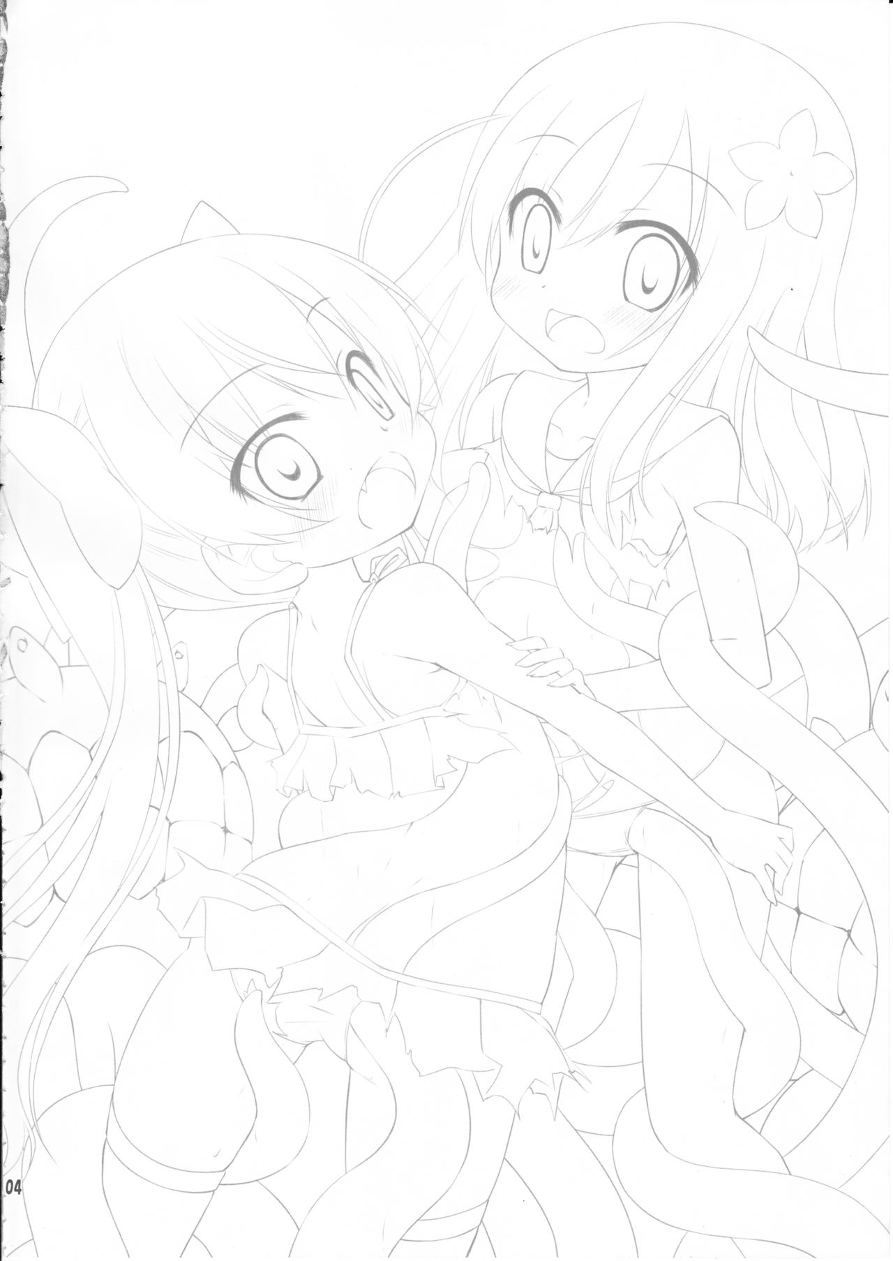 Loli dake o Okasu Shokushu kayo! - It's tentacle that rapes only loli! page 3 full