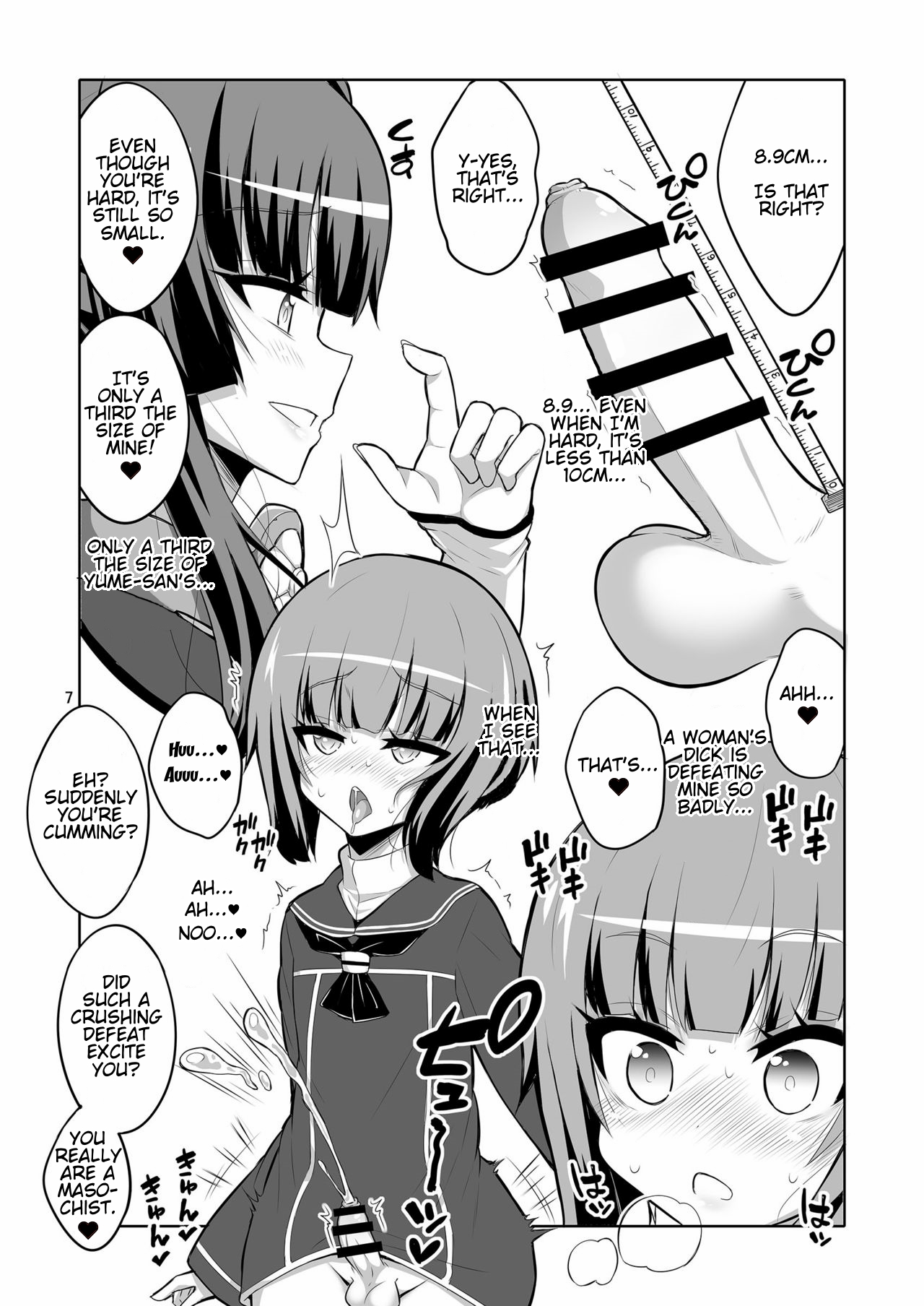 Futanari Onee-san x Otokonoko Cosplayer Mesu Ochi Choukyou Kainikou page 7 full