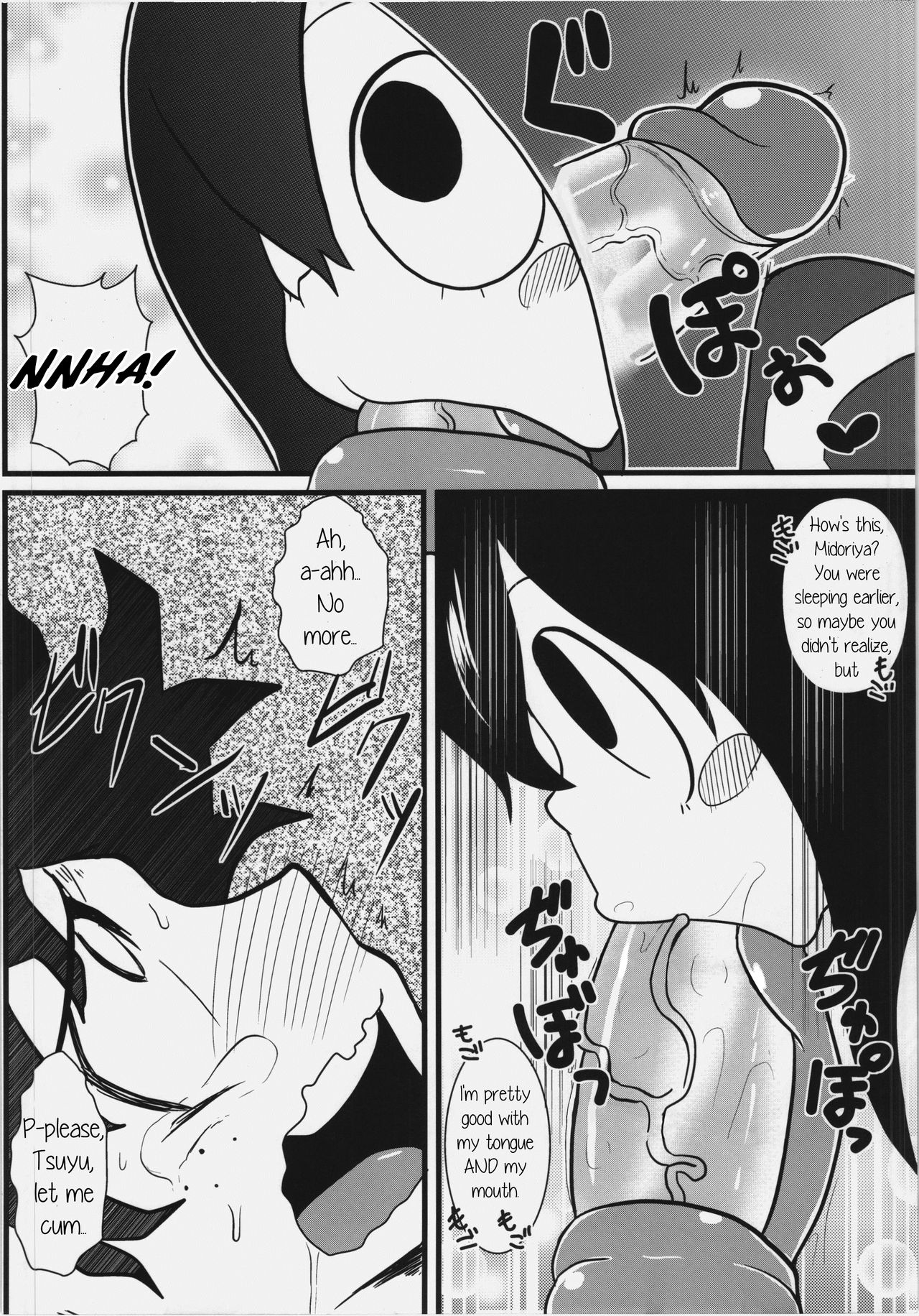 Tsuyu-chan to! Ganbare tte Kanji no Dex | Tsuyu and! Some Do-Your-Best DEKX page 10 full