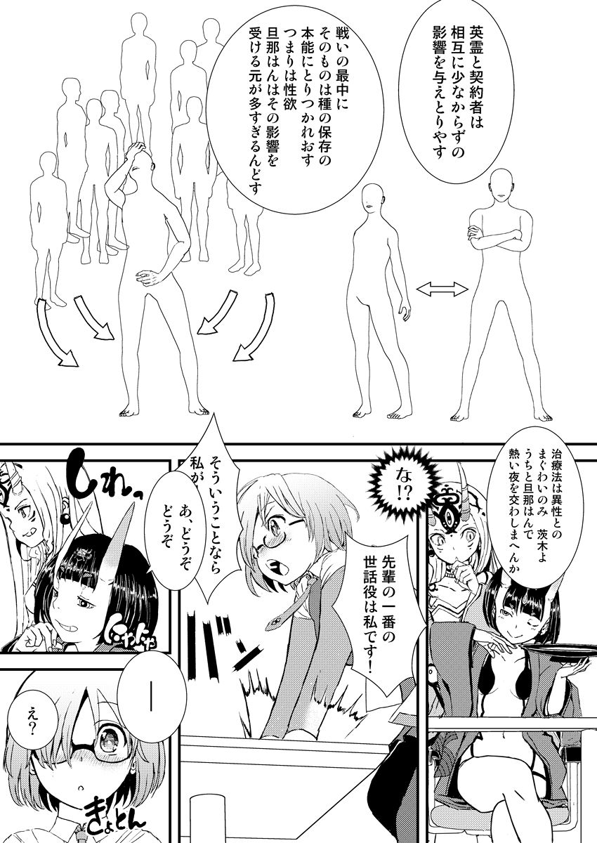 Mash to Tokoton H Suru Hon page 6 full