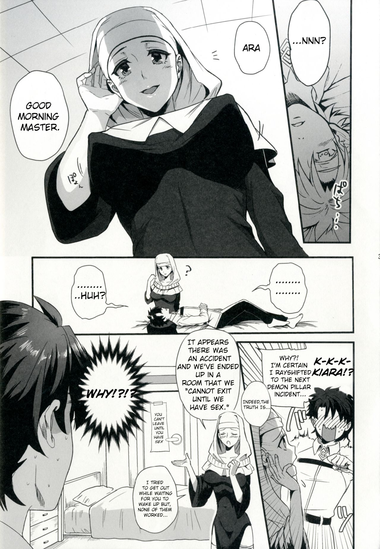 Sex Shinai to Derarenai Heya ni Rayshift Shite Kairaku Ochi Saserarete Shimatta Ore page 3 full