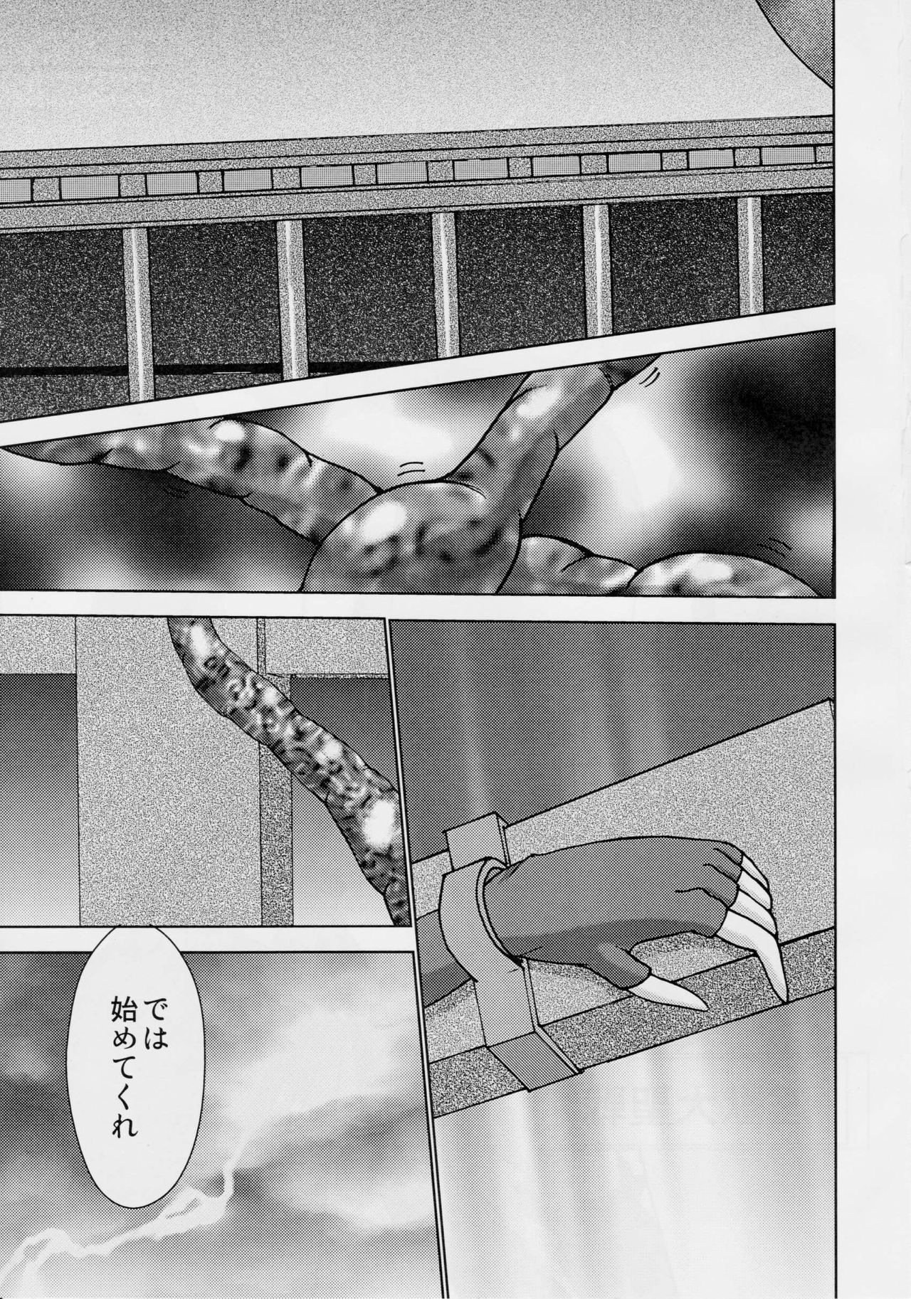 謎の赤猫団 P-1 成人向 - 淫獣大聖戦 大全 前夜祭 page 2 full