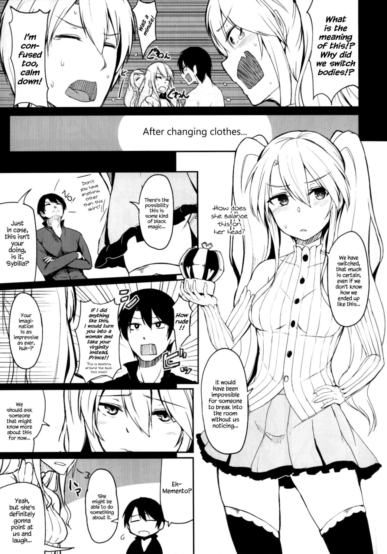 Change Prince & Princess page 4 full