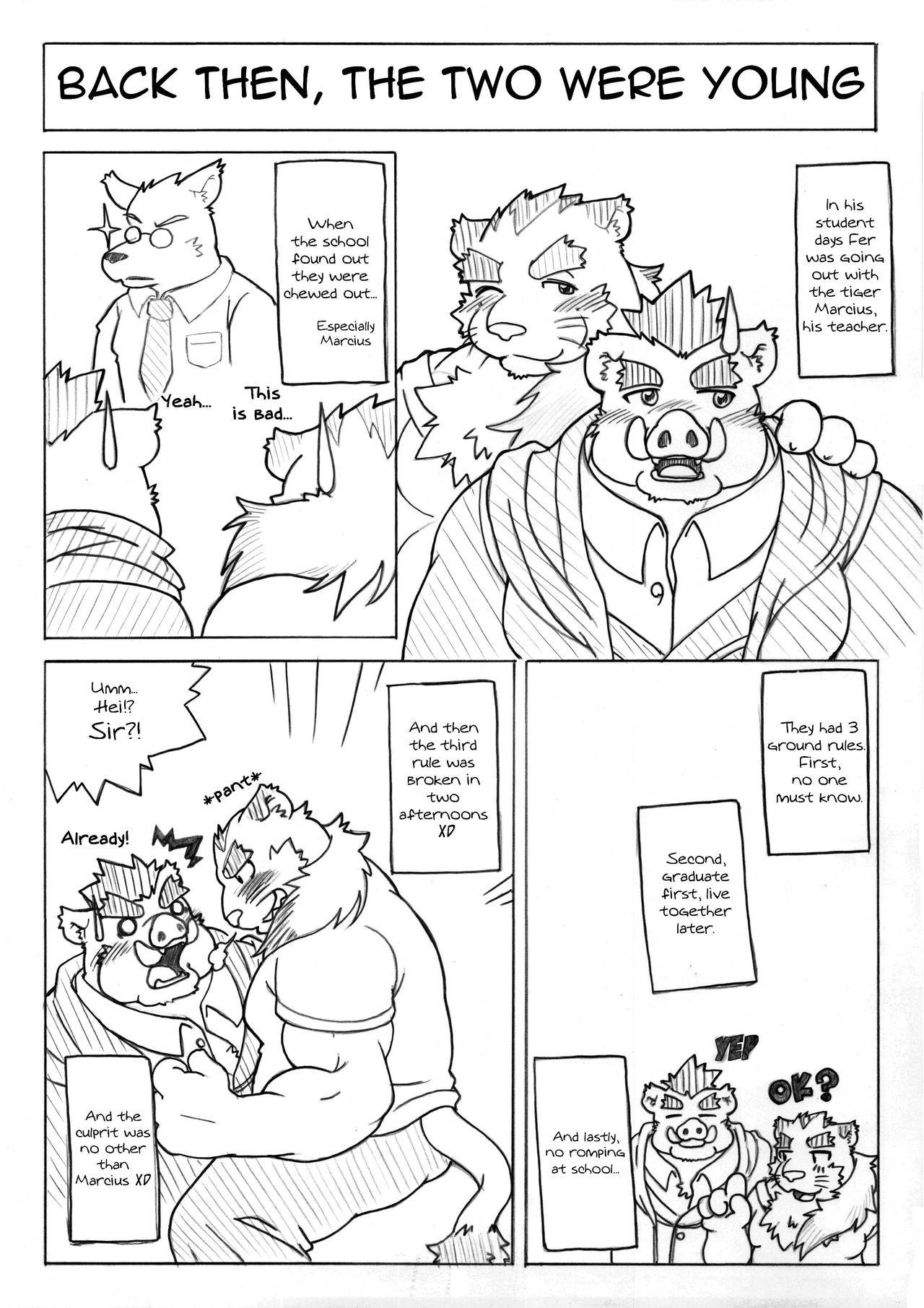 Hoshiyomi no Inu Tsukihami no Kuma Gaiden | The dog & the bear: The poet of the stars & the partaker of the moon Side Stories page 10 full
