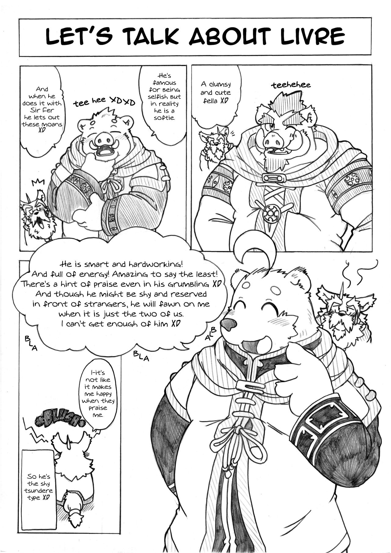 Hoshiyomi no Inu Tsukihami no Kuma Gaiden | The dog & the bear: The poet of the stars & the partaker of the moon Side Stories page 2 full