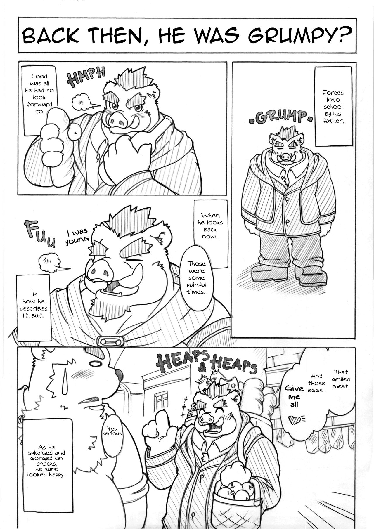 Hoshiyomi no Inu Tsukihami no Kuma Gaiden | The dog & the bear: The poet of the stars & the partaker of the moon Side Stories page 9 full