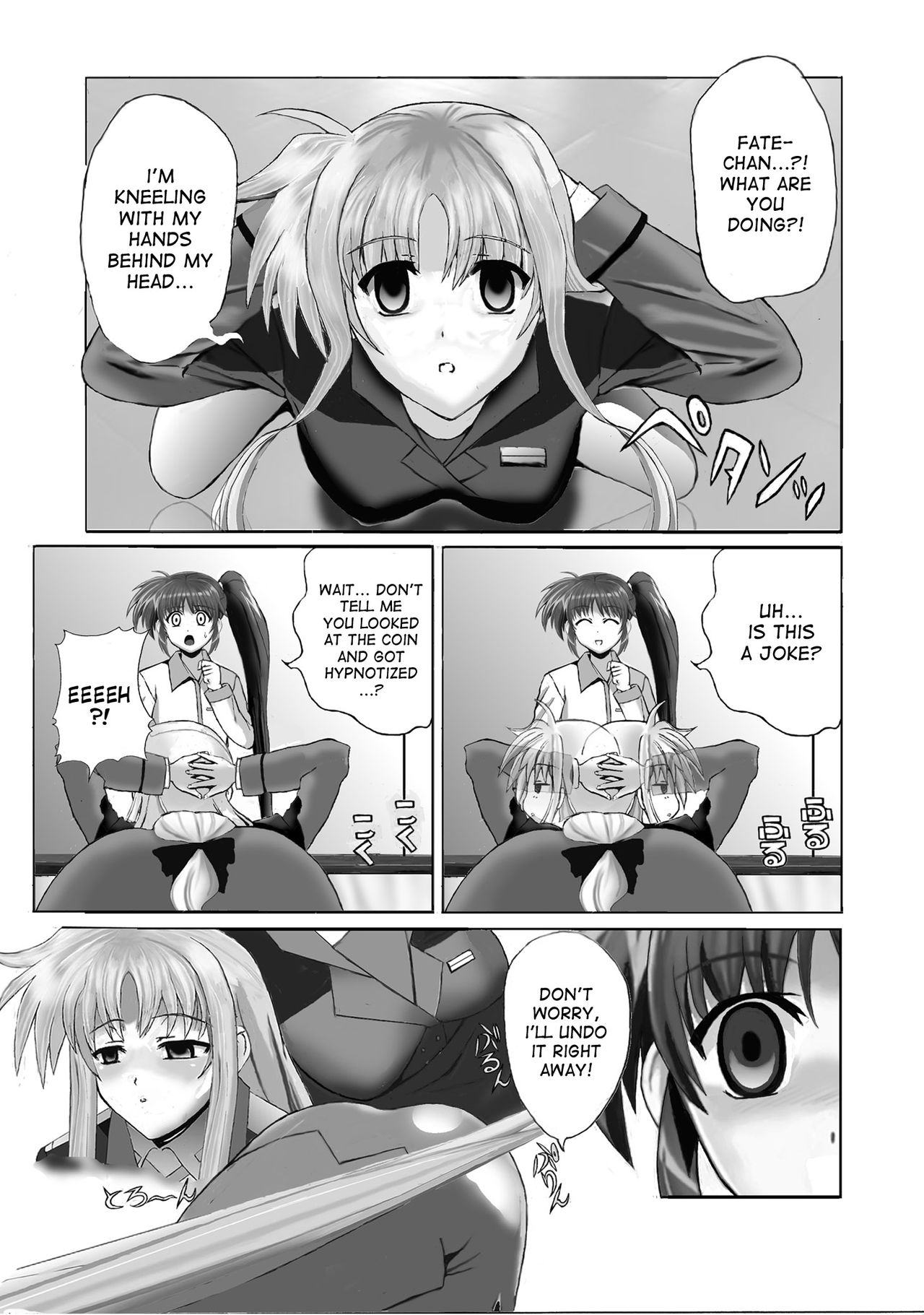Mahou Shitsumukan MasoLes Fate Saimin Choukyou page 4 full