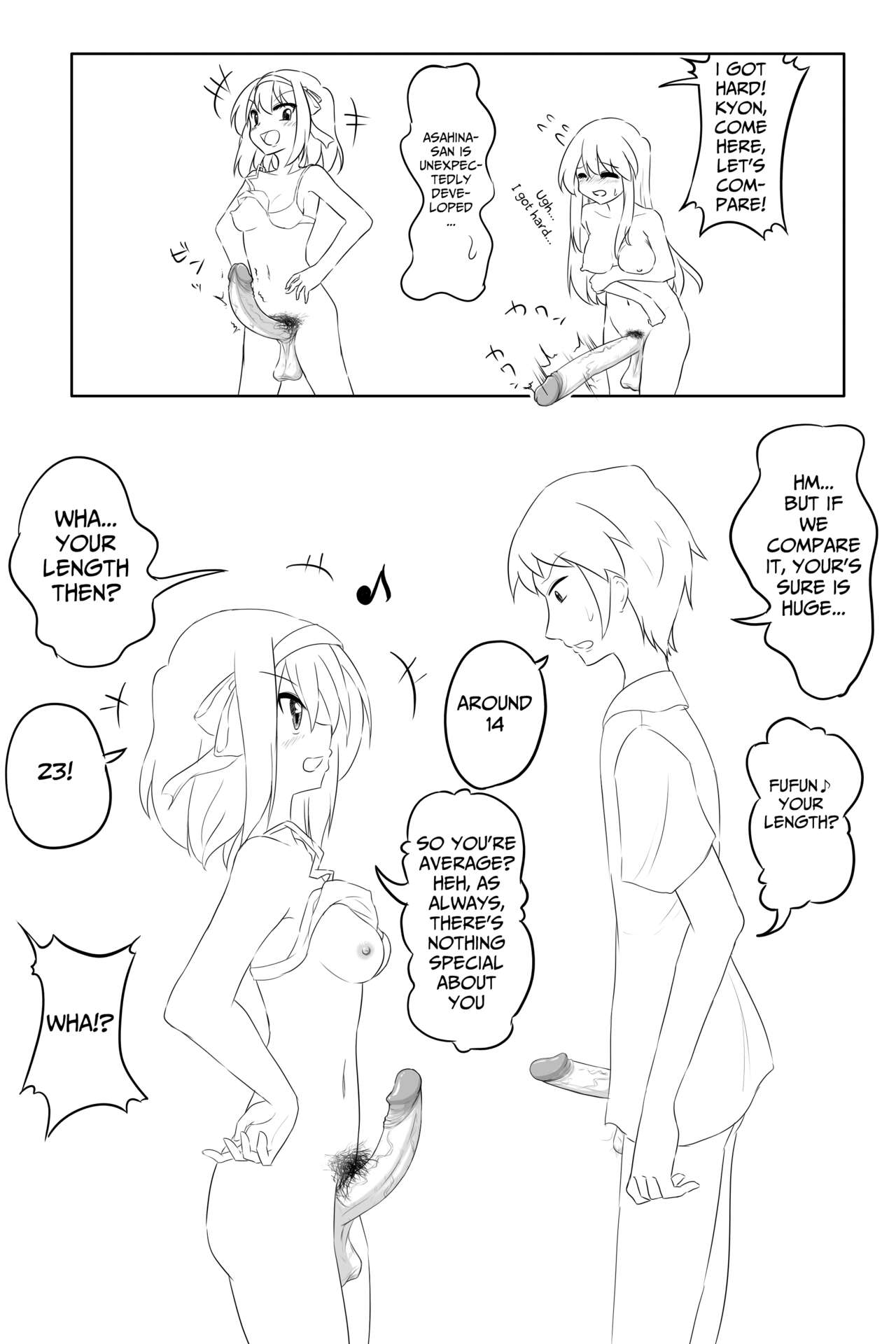 Futanari-ban SOS-dan no Nichijou Kaigi Hen page 5 full