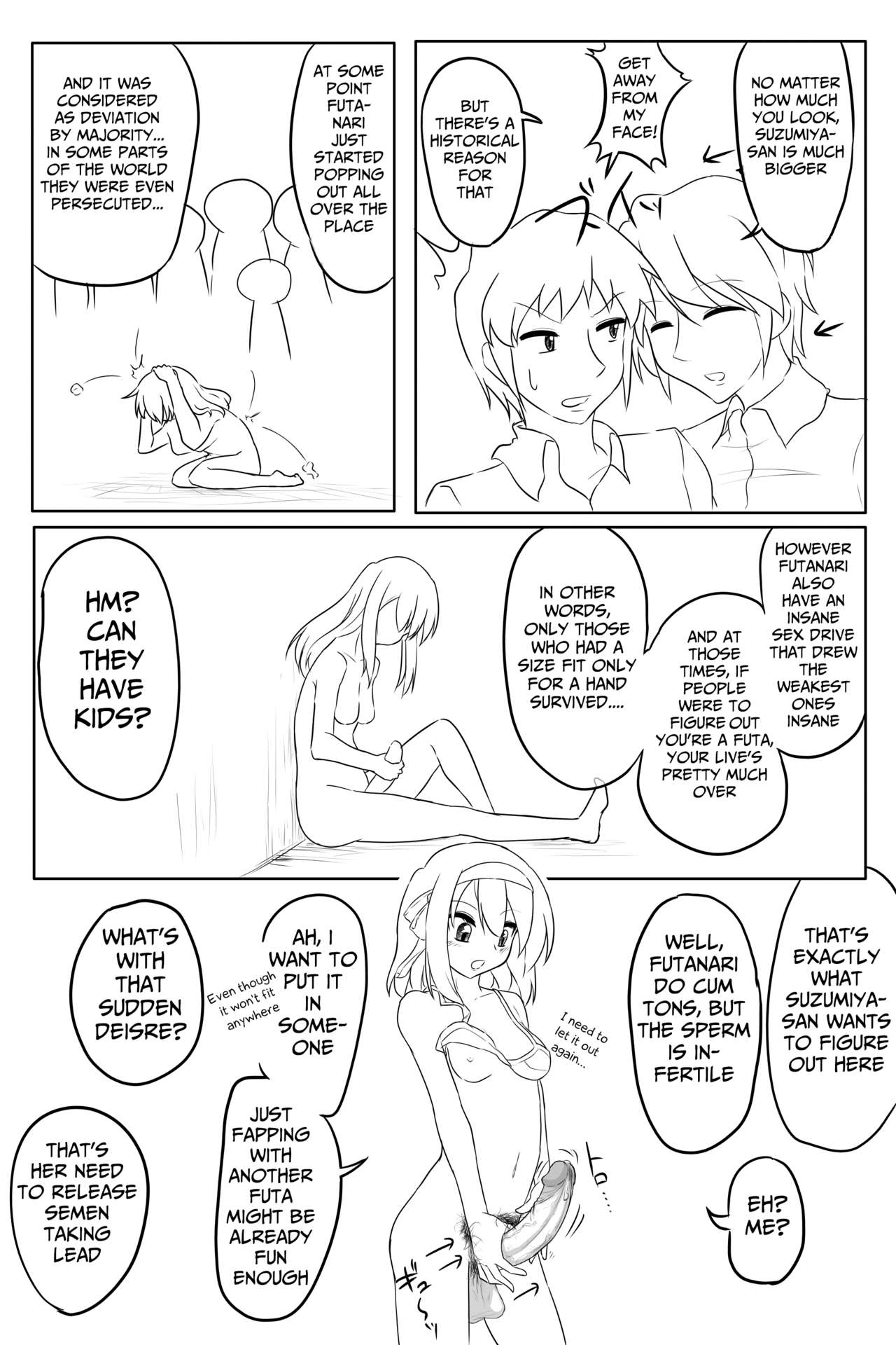 Futanari-ban SOS-dan no Nichijou Kaigi Hen page 6 full