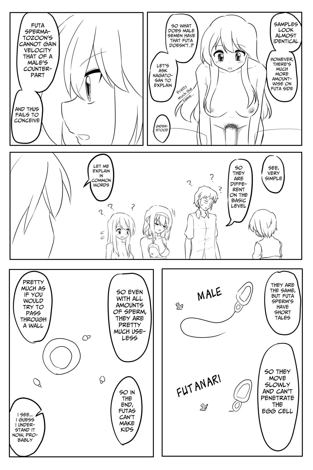 Futanari-ban SOS-dan no Nichijou Kaigi Hen page 8 full