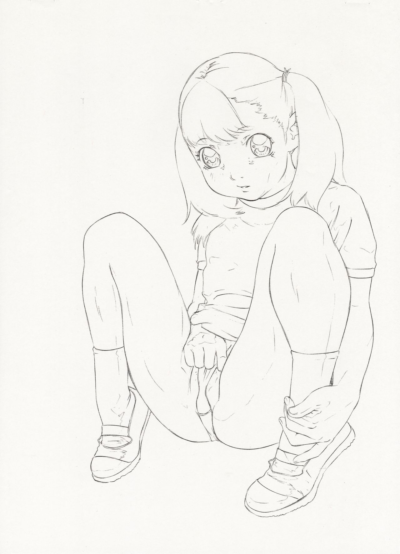 Original Oko-sama Rough Gengashuu 2006/10/01 SunCre 10-gatsugou page 4 full