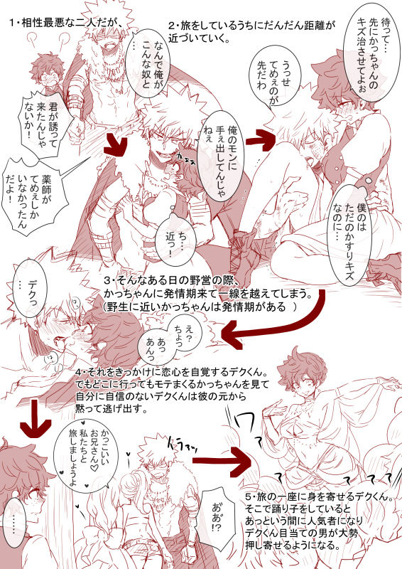 Masaru deku ♀ futaritabi  sanmple page 2 full