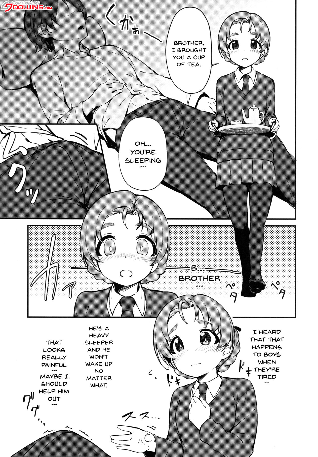Neteru Aida ni Gimai no Peko ni Ecchi na Koto Sareru Hon | A Story Where My Sister In Law Tried To Have Sex With Me While I Was Sleeping page 2 full