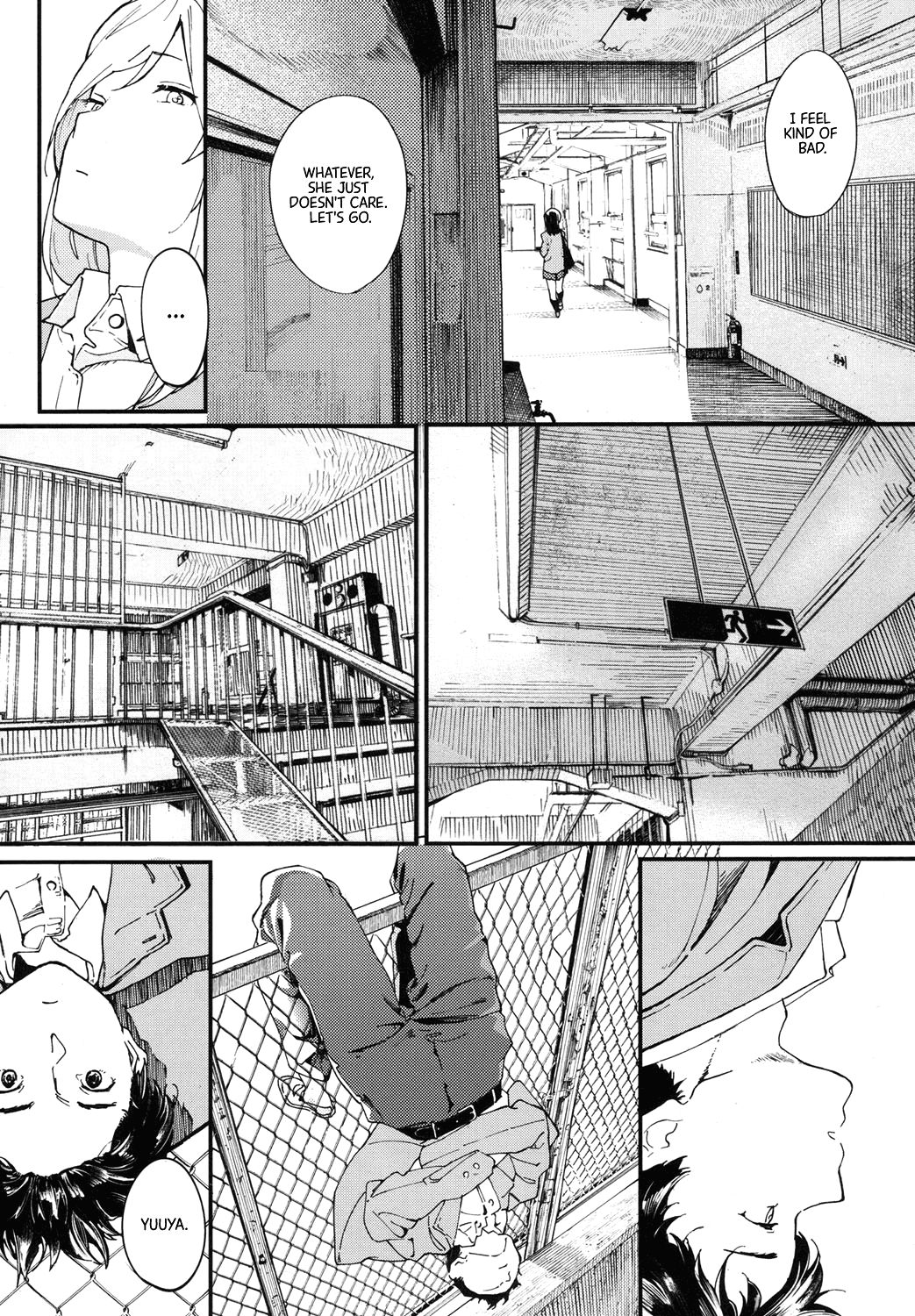 Hijitsuzai Shounen Shoujo | False Reality, Boy & Girl page 4 full