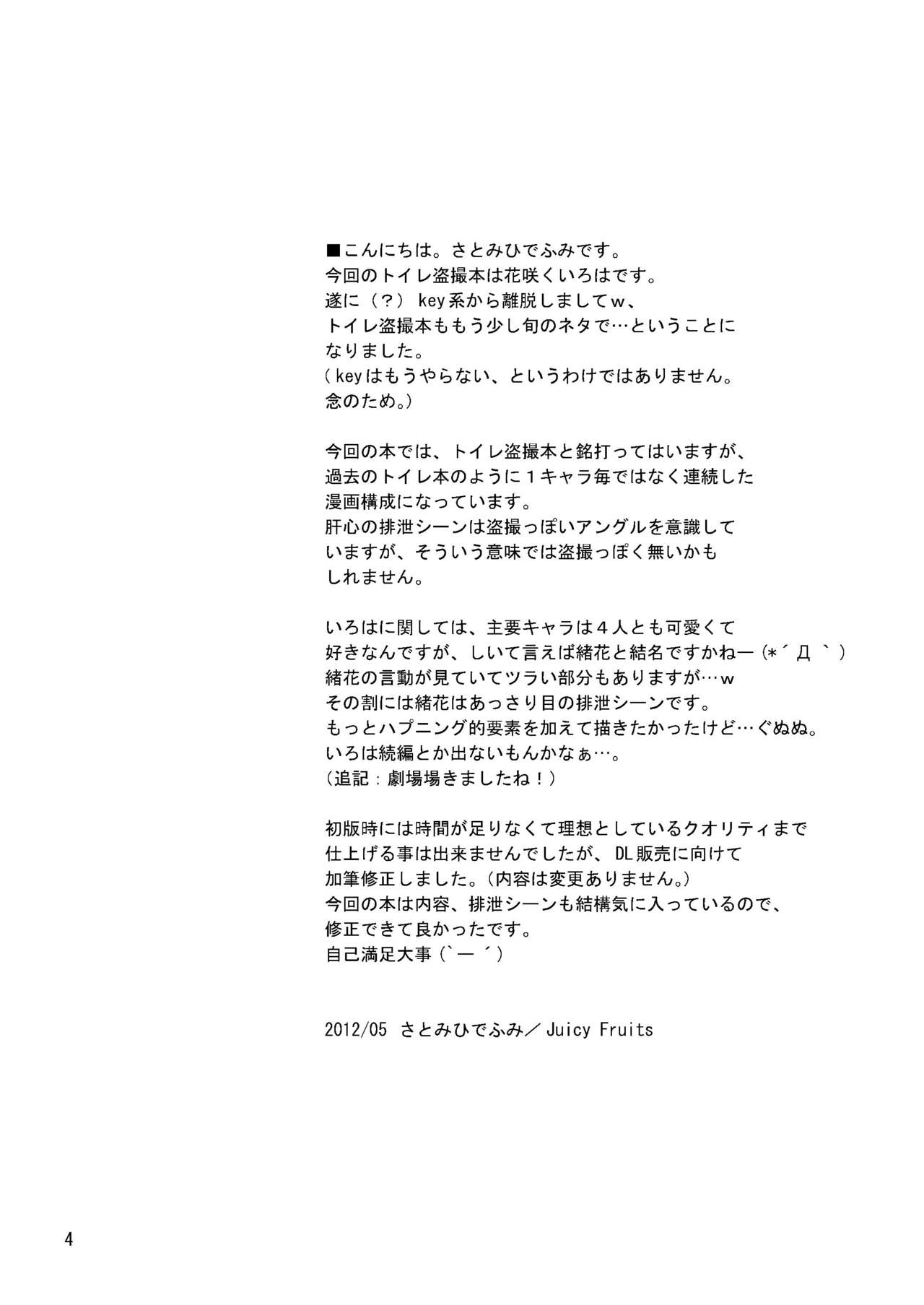 Bou Onsen Ryokan Juugyouin Toilet Tousatsu page 4 full