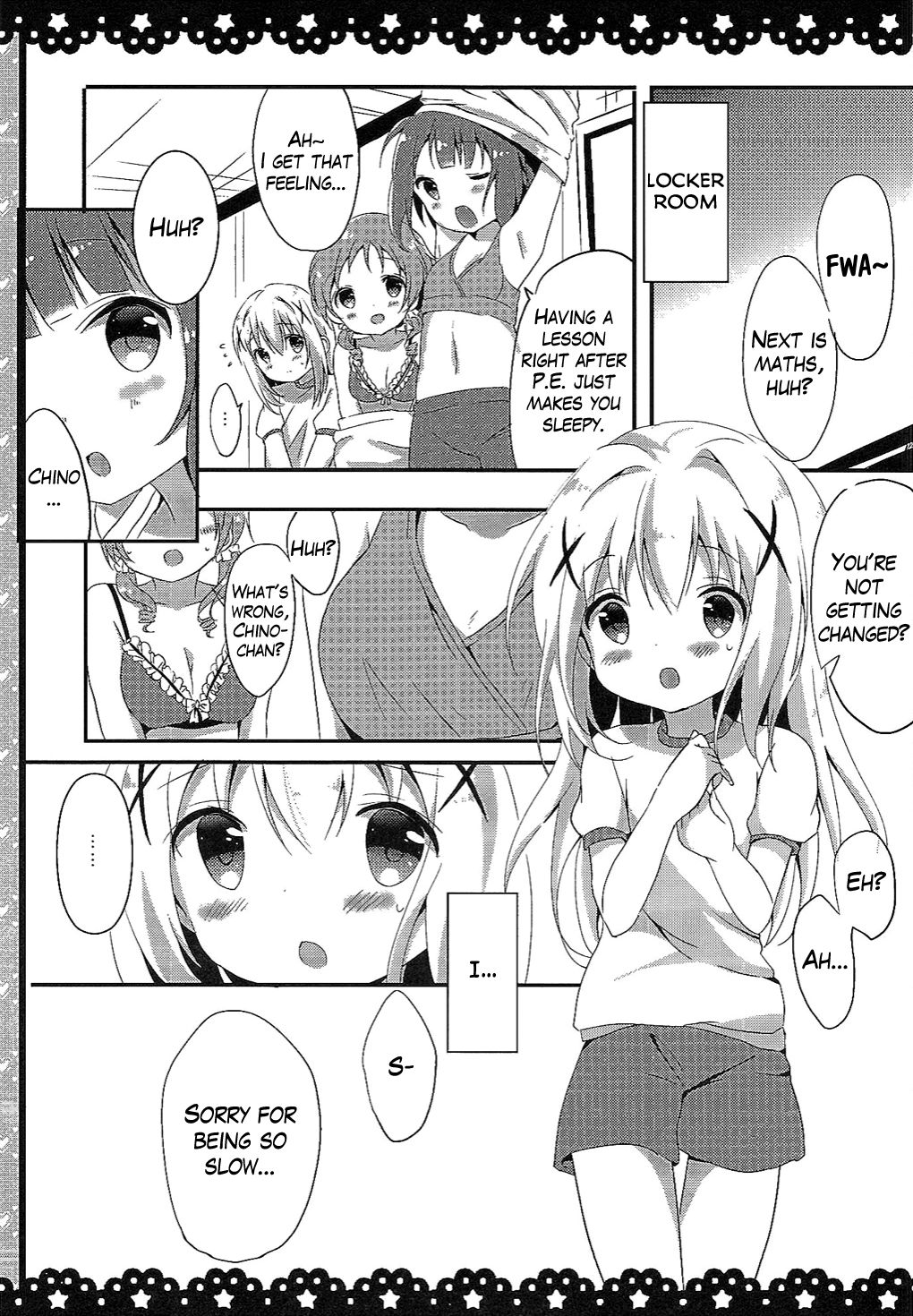 Chino-chan Bra Tsukete Naino!? page 4 full