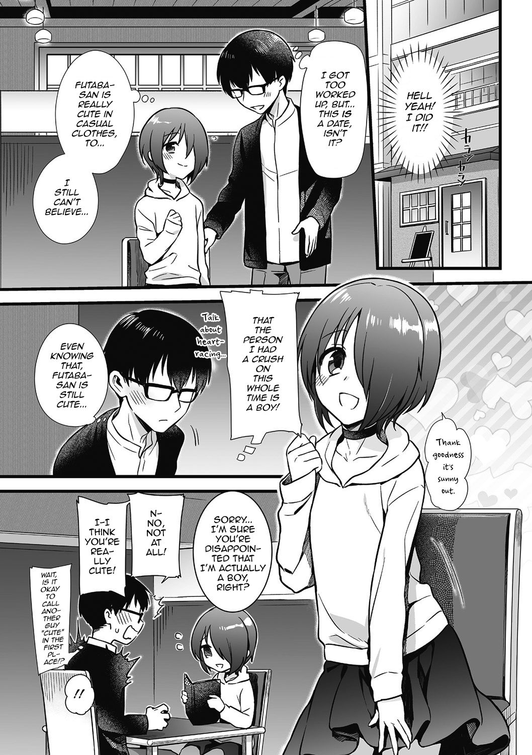 Otoko ni Kawaii tte Ii no ka!? page 4 full