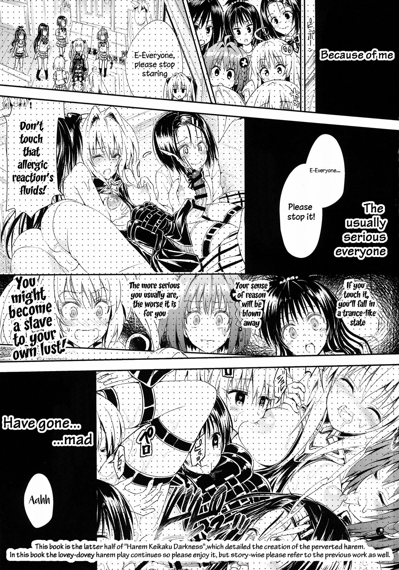 Rakuen keikaku DARKNESS-after- Escape is impossible ~ Bousou suru Futanari Yami ~ page 3 full