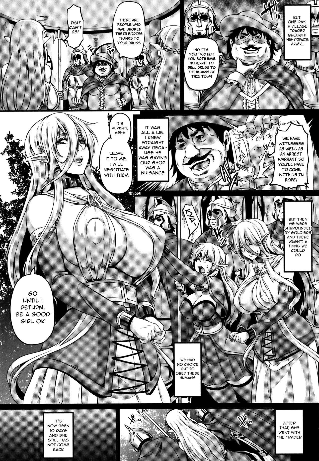 Aijou no Injoku Elf Ch. 1-3, 8-10 page 7 full