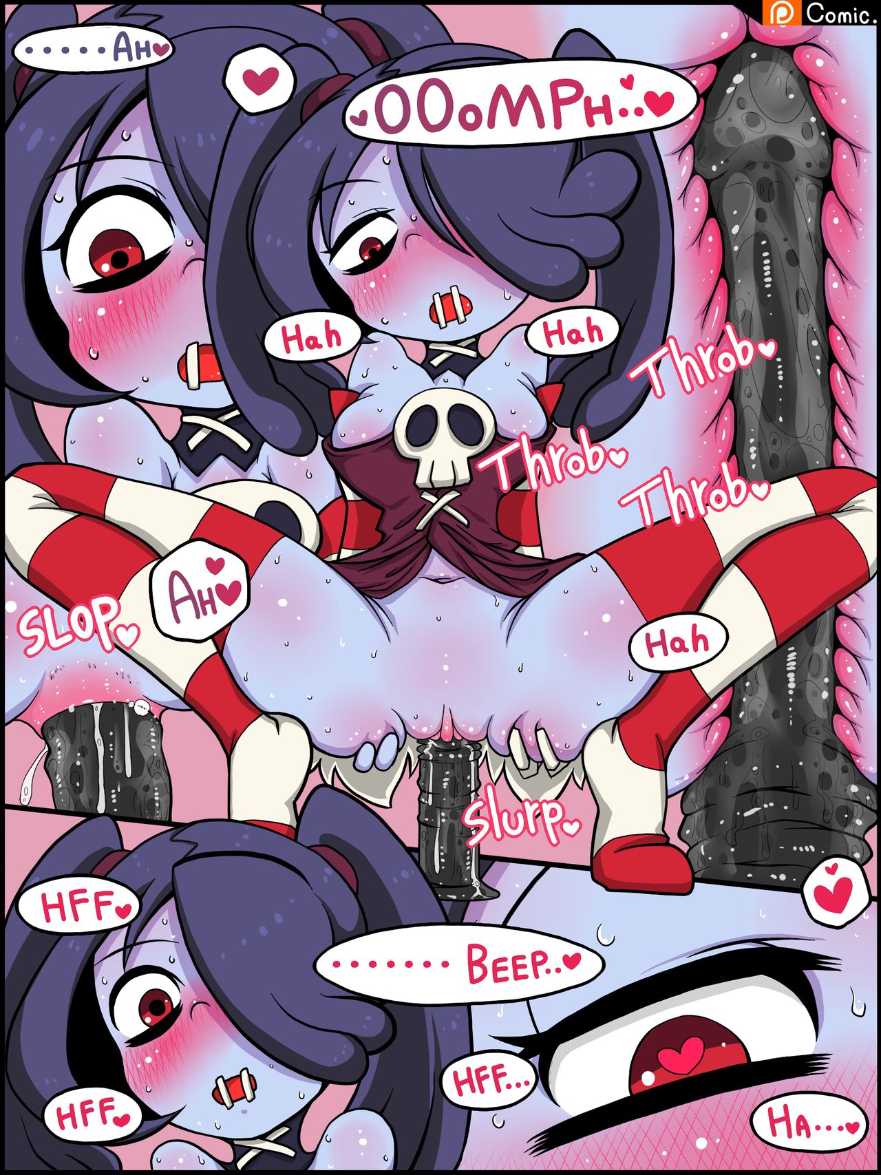 SSM - Skullgirls Squigly Masturbation page 3 full