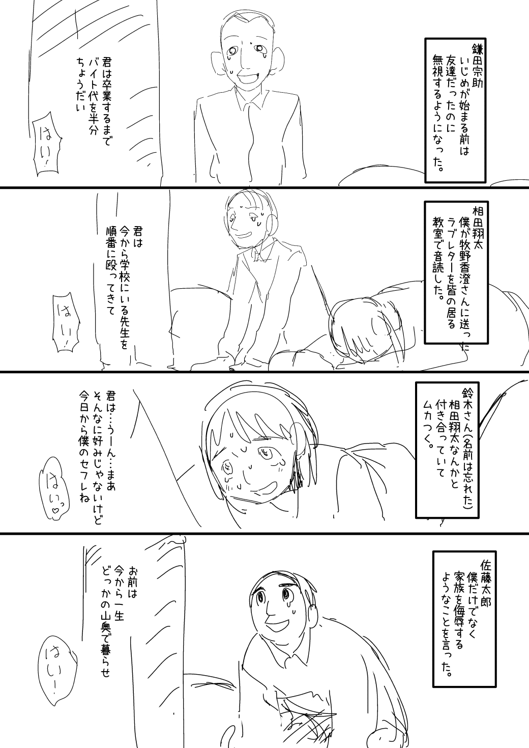 催眠おじさん漫画２作目ネーム page 6 full