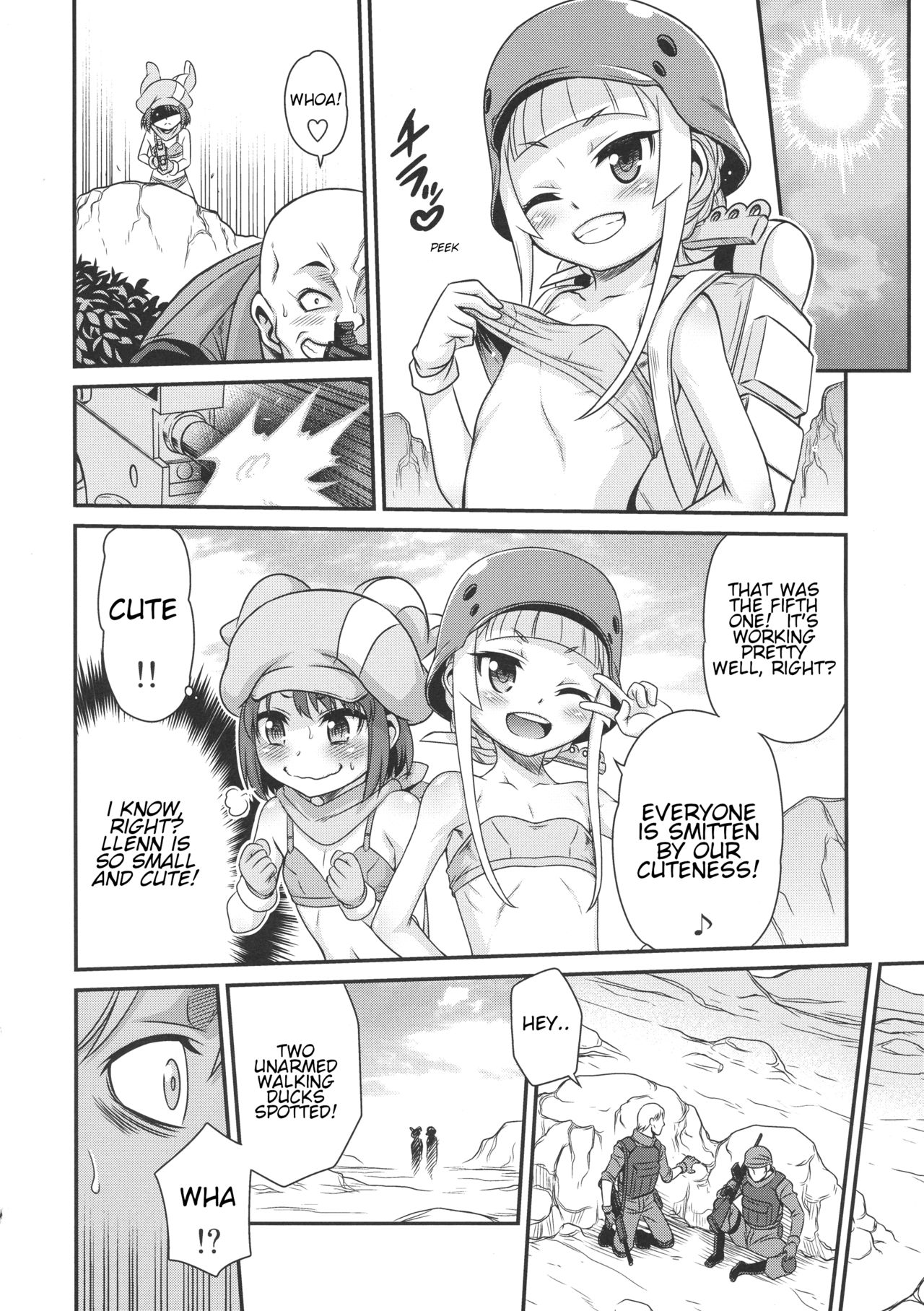 Llenn Fukaziroh no Seikatsu!! | Llenn and Fukaziroh's Daily Life!! page 7 full