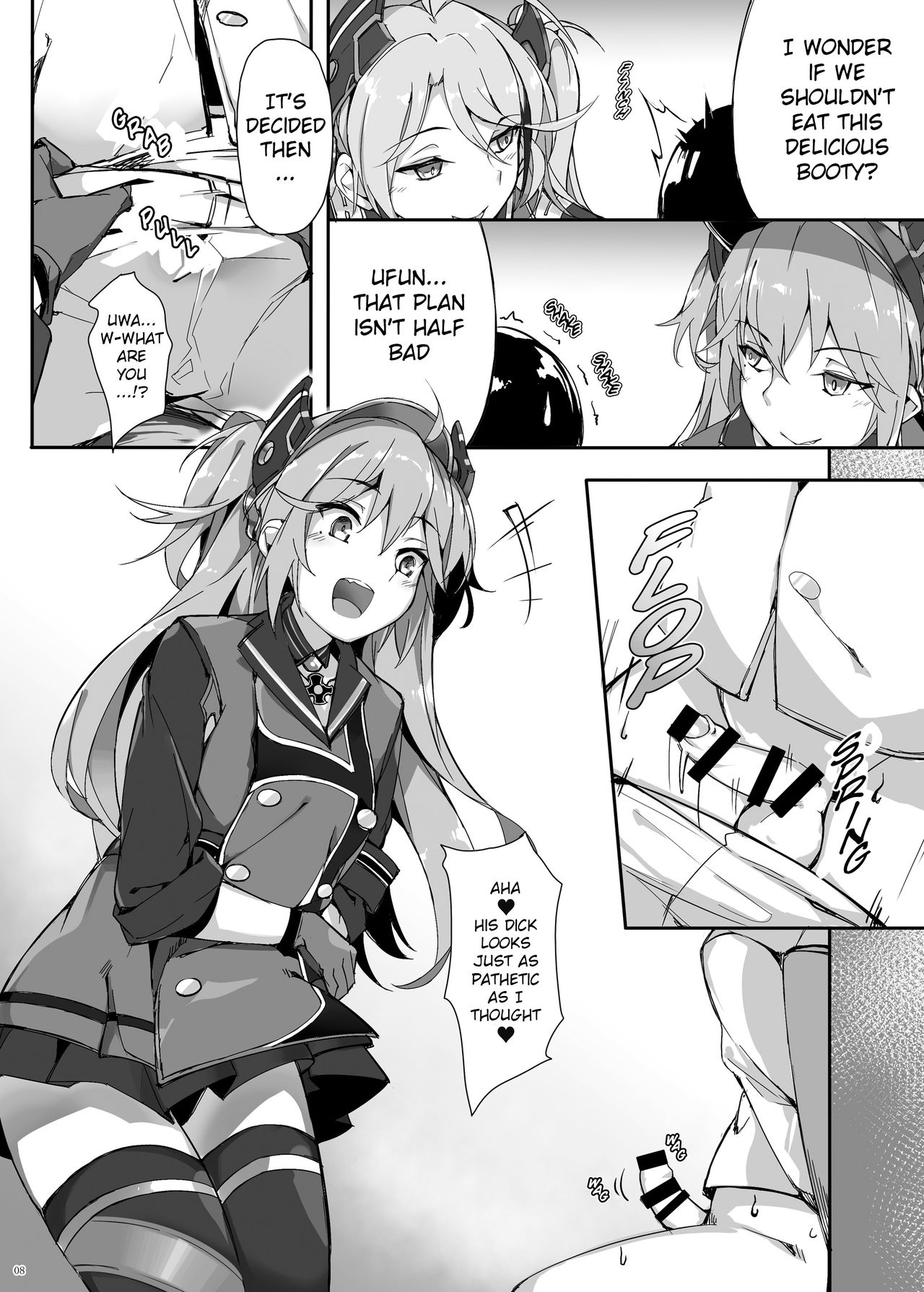 Hipper Shimai no Shota Sakusei Jinmon page 8 full