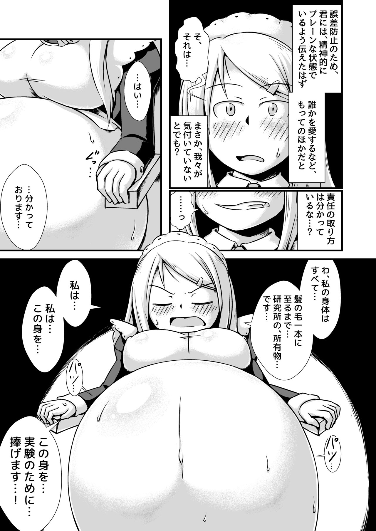 Maid-san Boufuku Taikyuu Jikken ~Haretsu Hen~ page 9 full