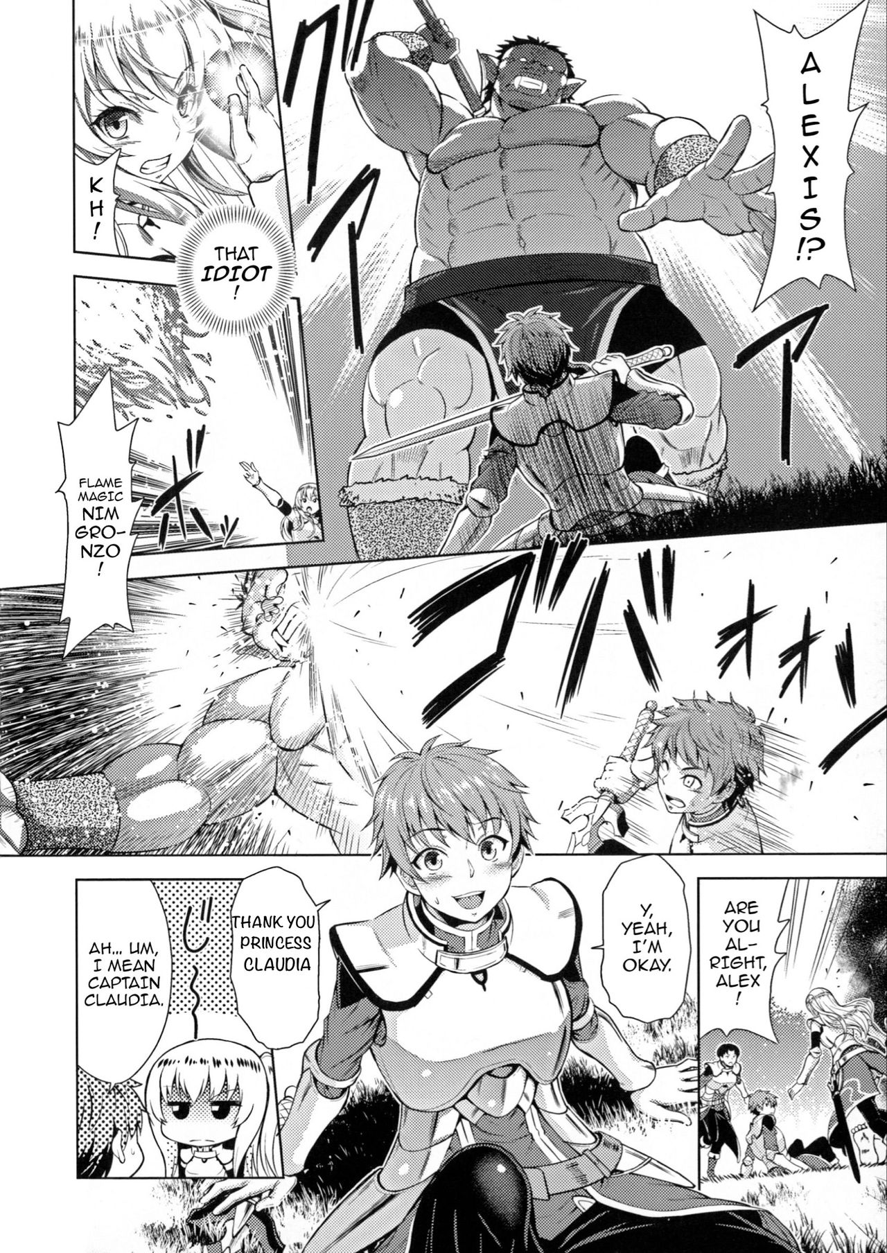 ERONA Orc no Inmon ni Okasareta Onna Kishi no Matsuro | Erona ~The Fall of a Beautiful Knight Cursed with the Lewd Mark of an Orc~ Ch. 1-3 page 5 full