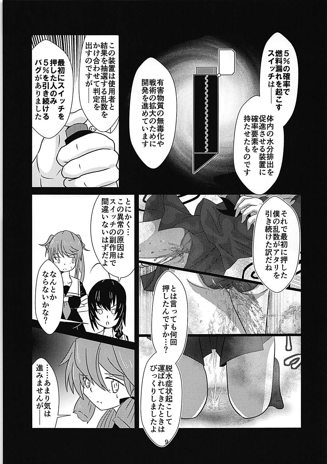 5% no Kakuritsu de Nenryou More o Okosu Shigure - Shigure leak fuel with 5% probability page 8 full