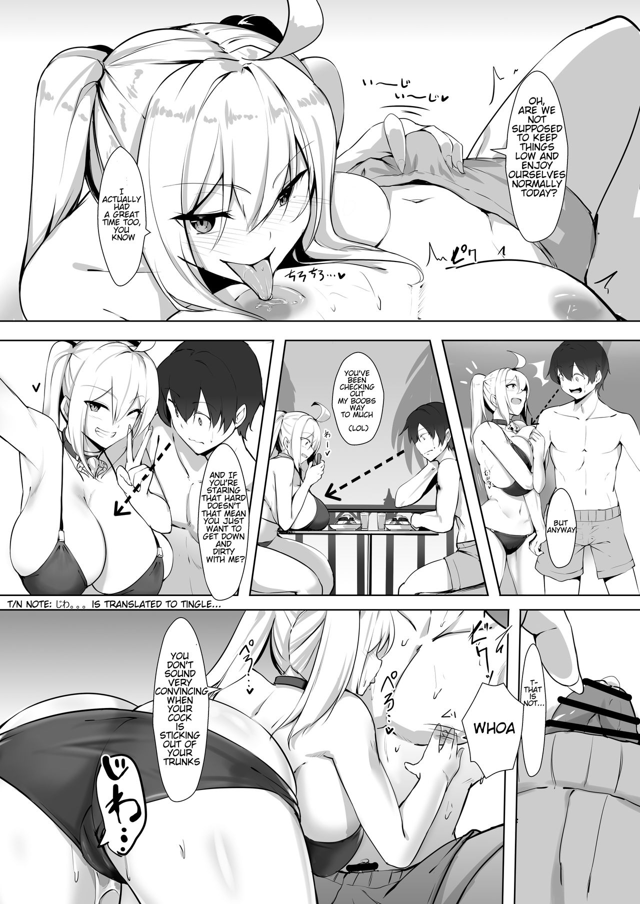 Bakunyuu Gal to Umi H Shitee!! page 6 full