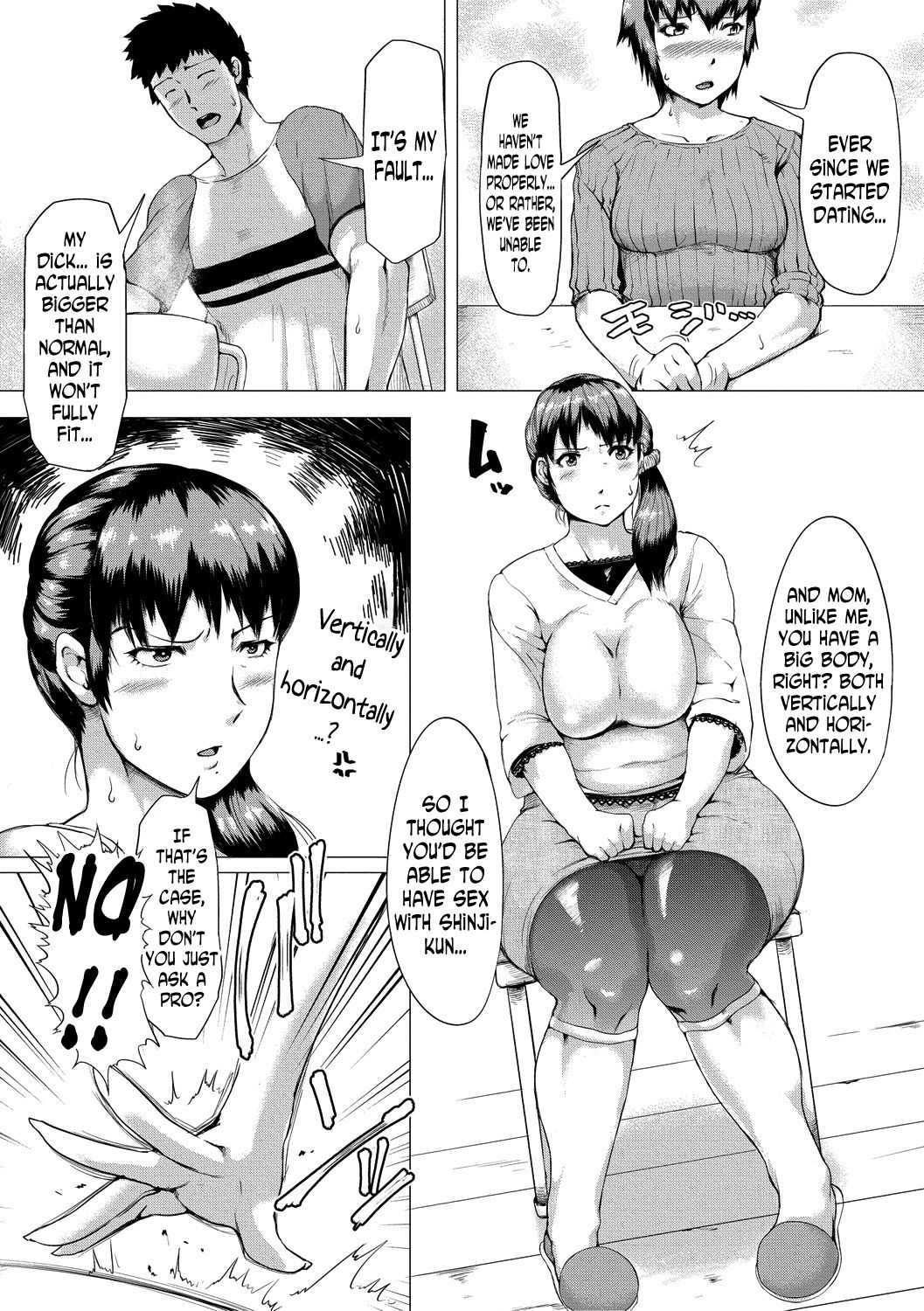 Gibo ga Haramu Made Zenpen | Until My Mother-in-Law is Pregnant Part One page 5 full