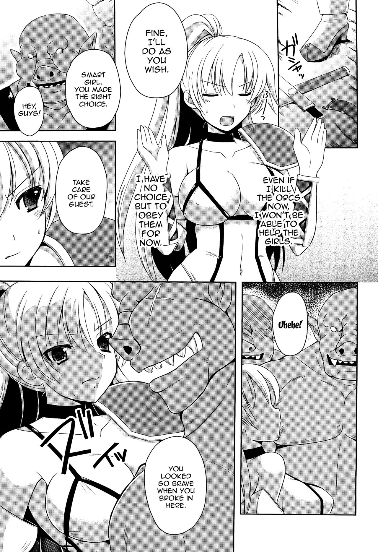 Onna Senshi o Haramasero | Fuck The Female Warrior page 6 full