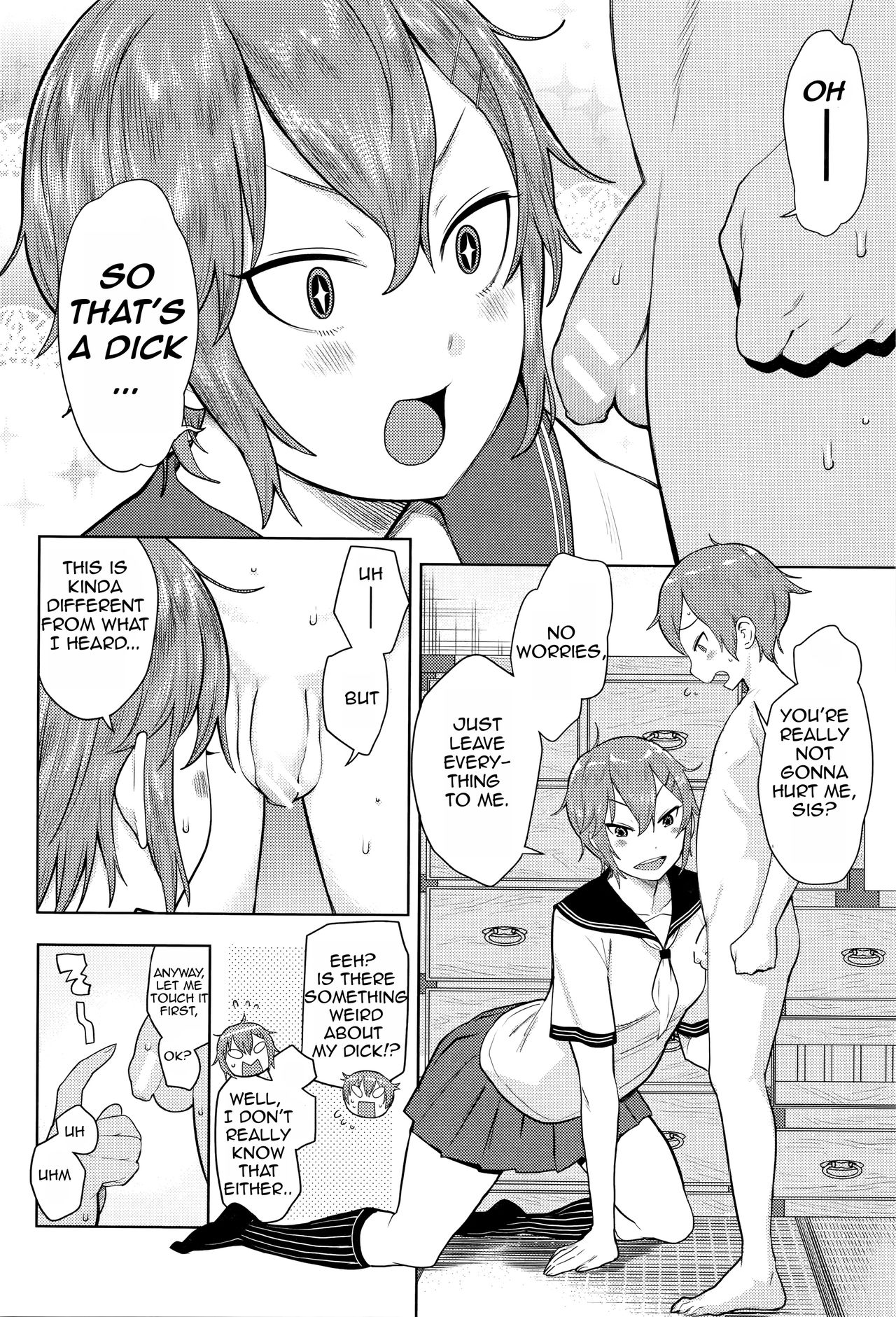 Oneshota Rape ~Yajuu  Kashita Ane | Sister Shota Rape ~Sister Becomes a Wild Beast~ page 6 full
