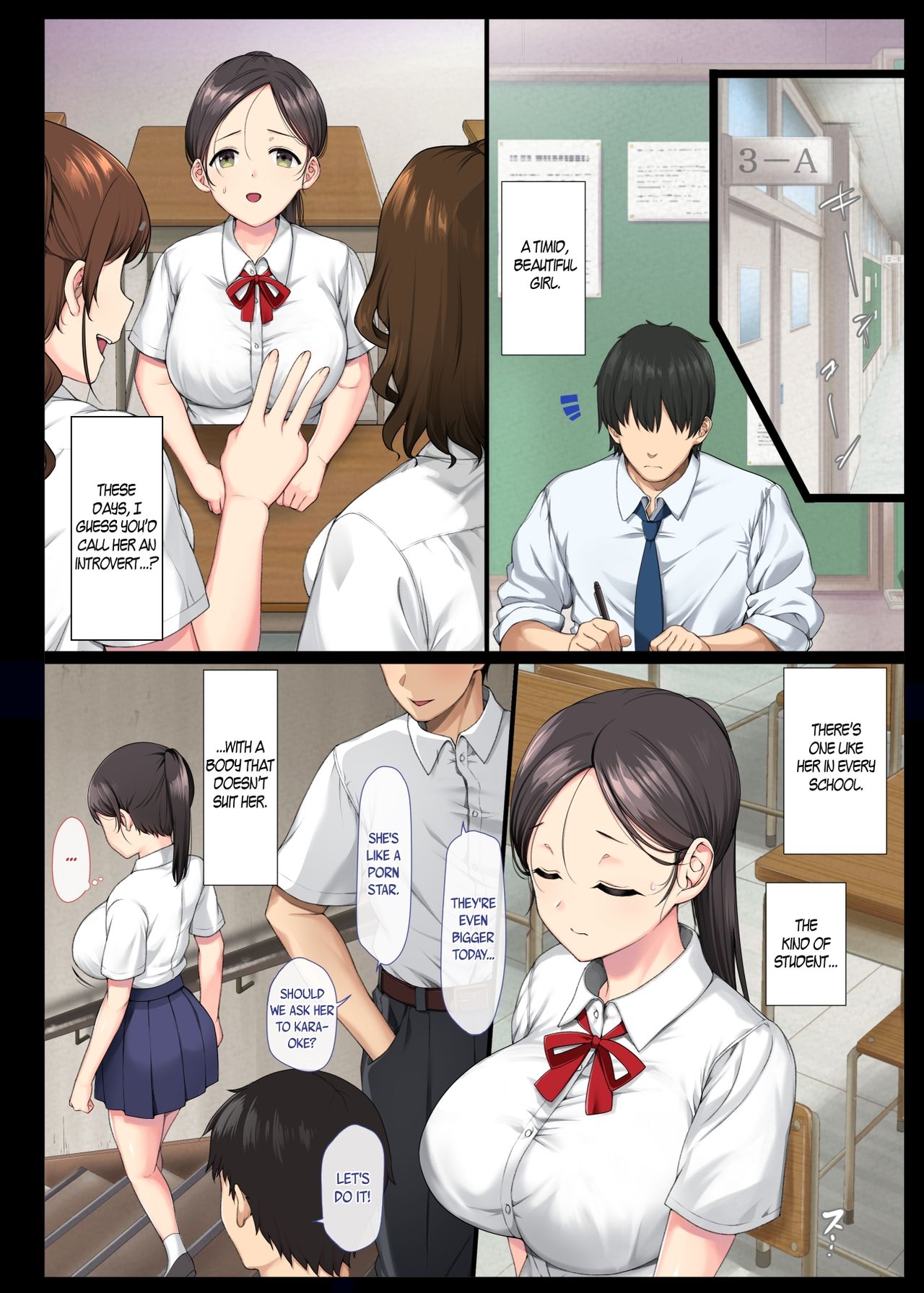 InCha Bishoujo wa, Tannin ni Okasarete mo Ikimakuru | Introverted Beauty Gets Raped Over and Over by Her Homeroom Teacher page 4 full